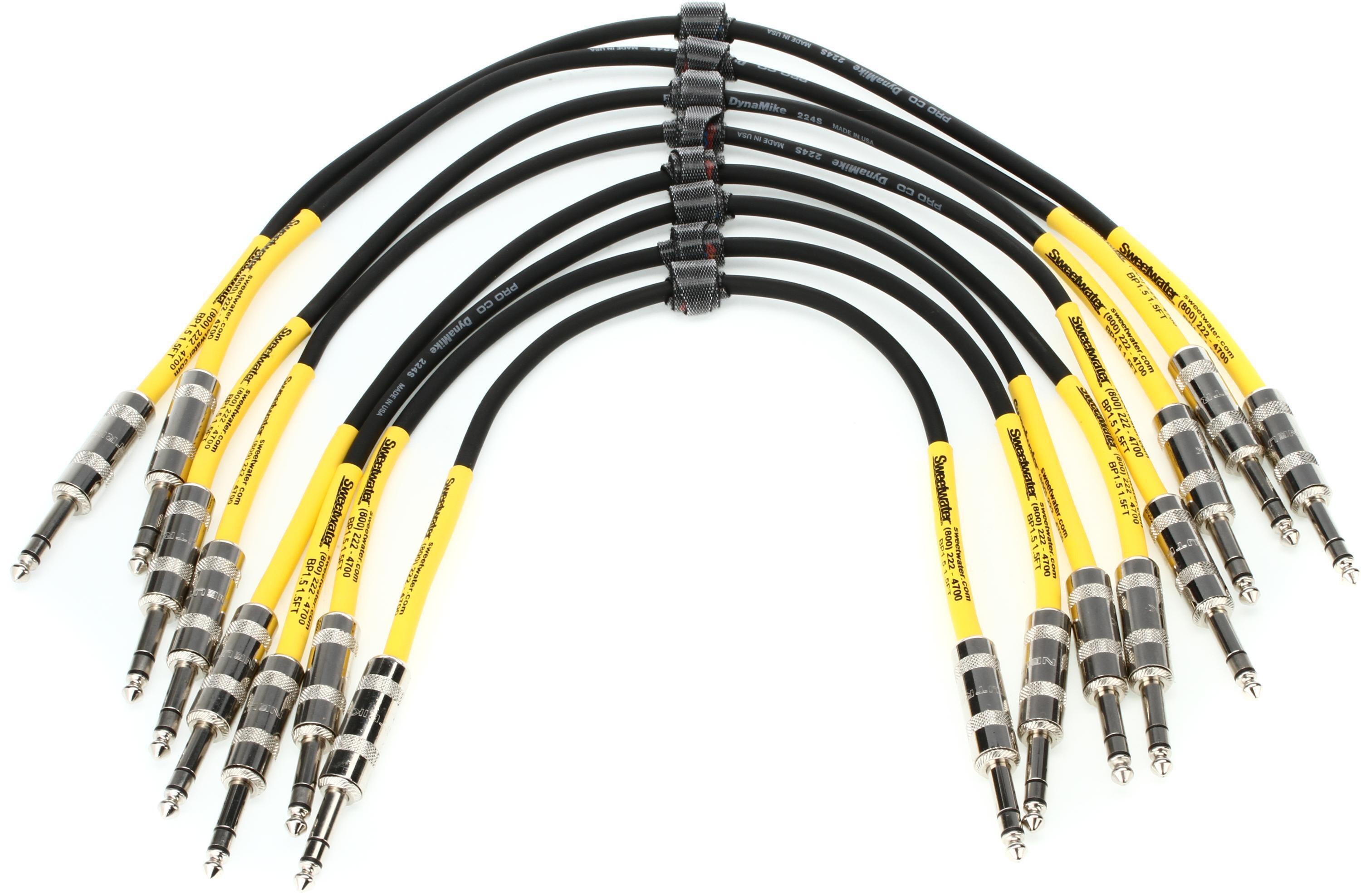 Neutrik NYS-SPP-L1 48-point 1/4-inch TRS Balanced Patchbay