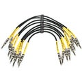 Photo of Pro Co BP-1.5 Excellines Balanced Patch Cable - 1/4-inch TRS Male to 1/4-inch TRS Male 8-pack - 1.5 foot