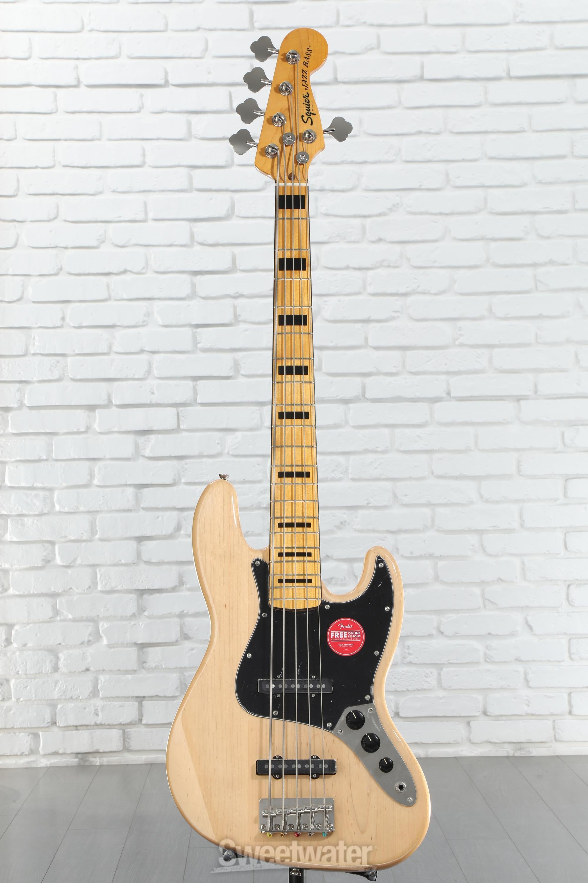 Squier Classic Vibe '70s Jazz Bass Maple Fingerboard Black