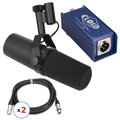 Photo of Shure SM7B Dynamic Microphone and CL-1 Cloudlifter Bundle