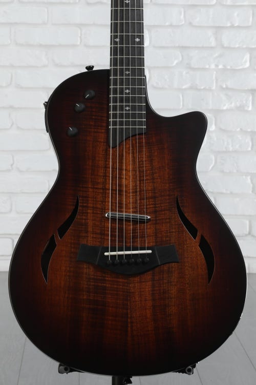 Taylor T5z Classic Koa Hollowbody Electric Guitar - Shaded Edgeburst Sweetwater Exclusive