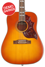 Photo of Epiphone Hummingbird 12-string Acoustic-electric Guitar - Aged Cherry Sunburst Gloss
