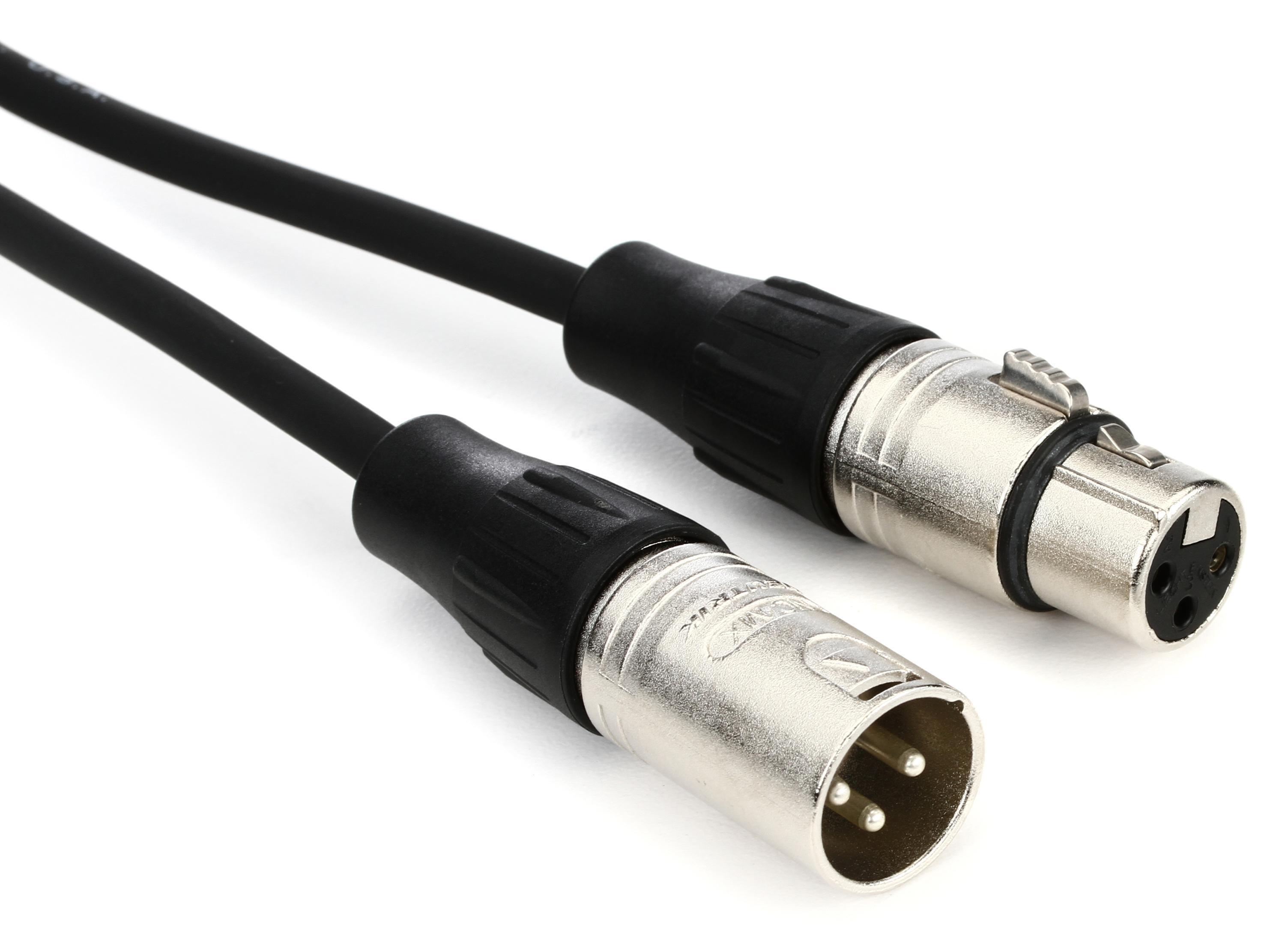 RapcoHorizon N1M1-3 Microphone Cable - 3 foot | Sweetwater