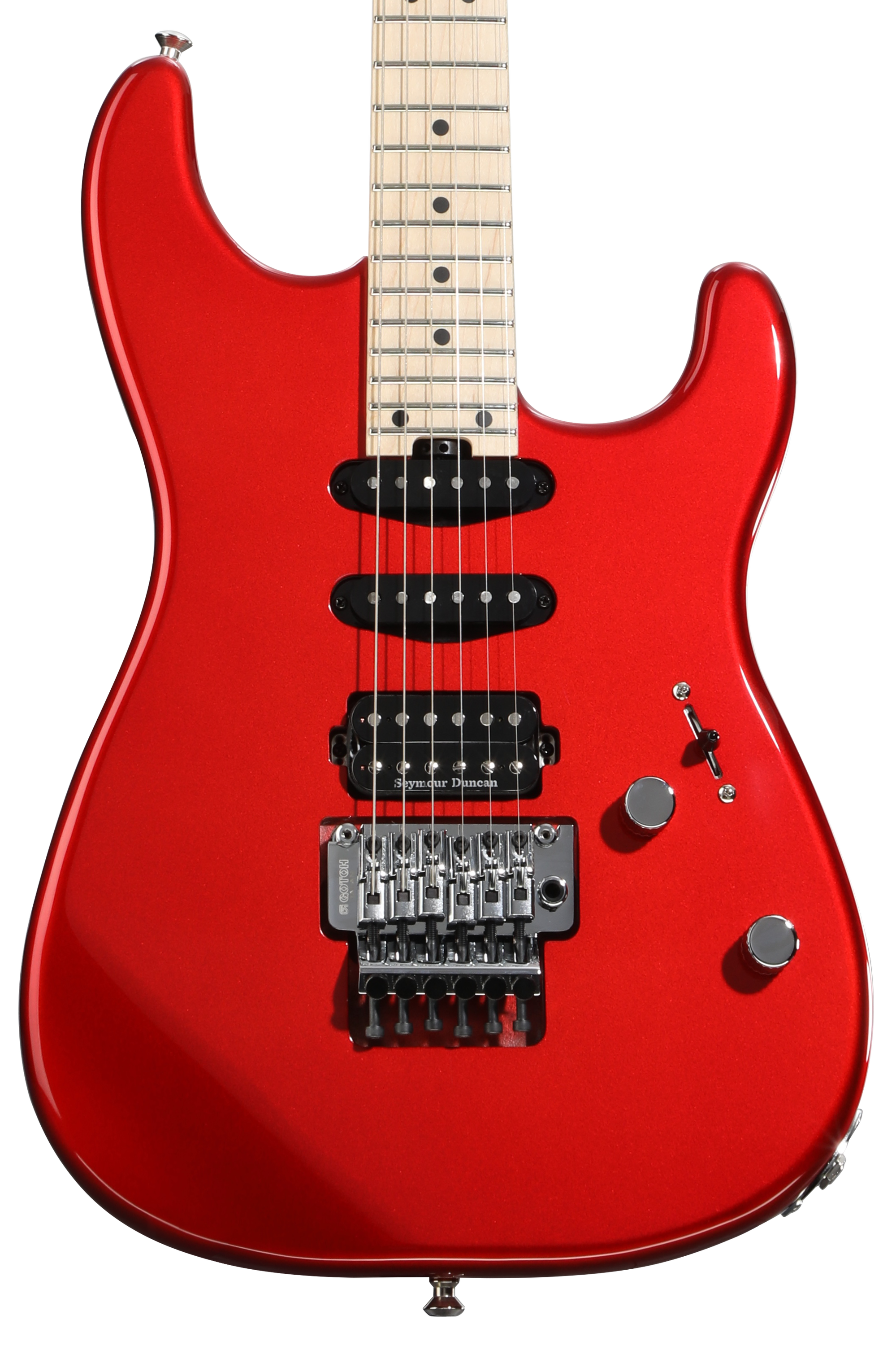 ギター Charvel MJ San Dimas Style 1 HSS FR Charvel MJ San Dimas Style 1 HSS FR M Electric Guitar - Metallic