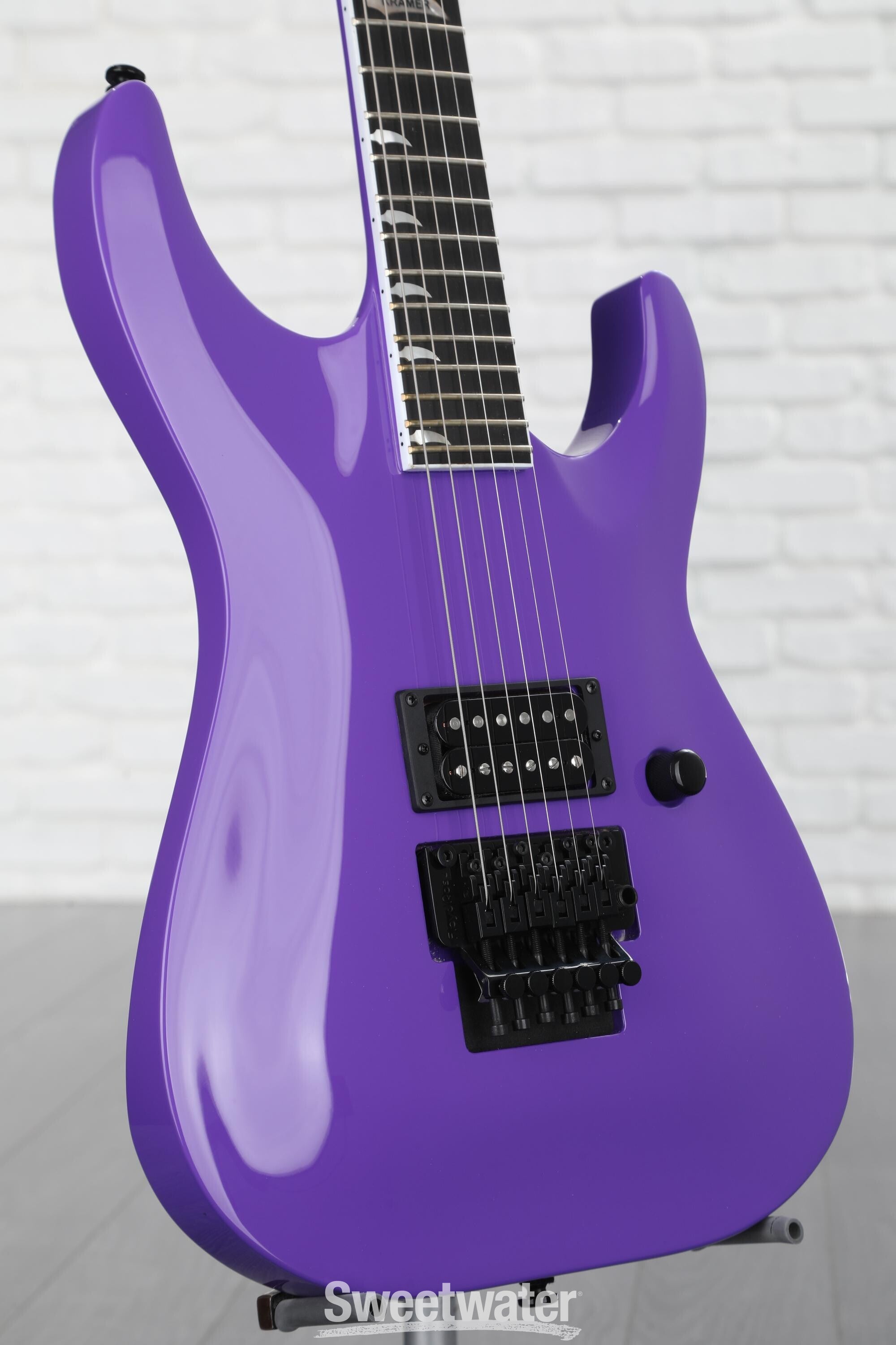 Kramer SM-1 H Electric Guitar - Shockwave Purple | Sweetwater