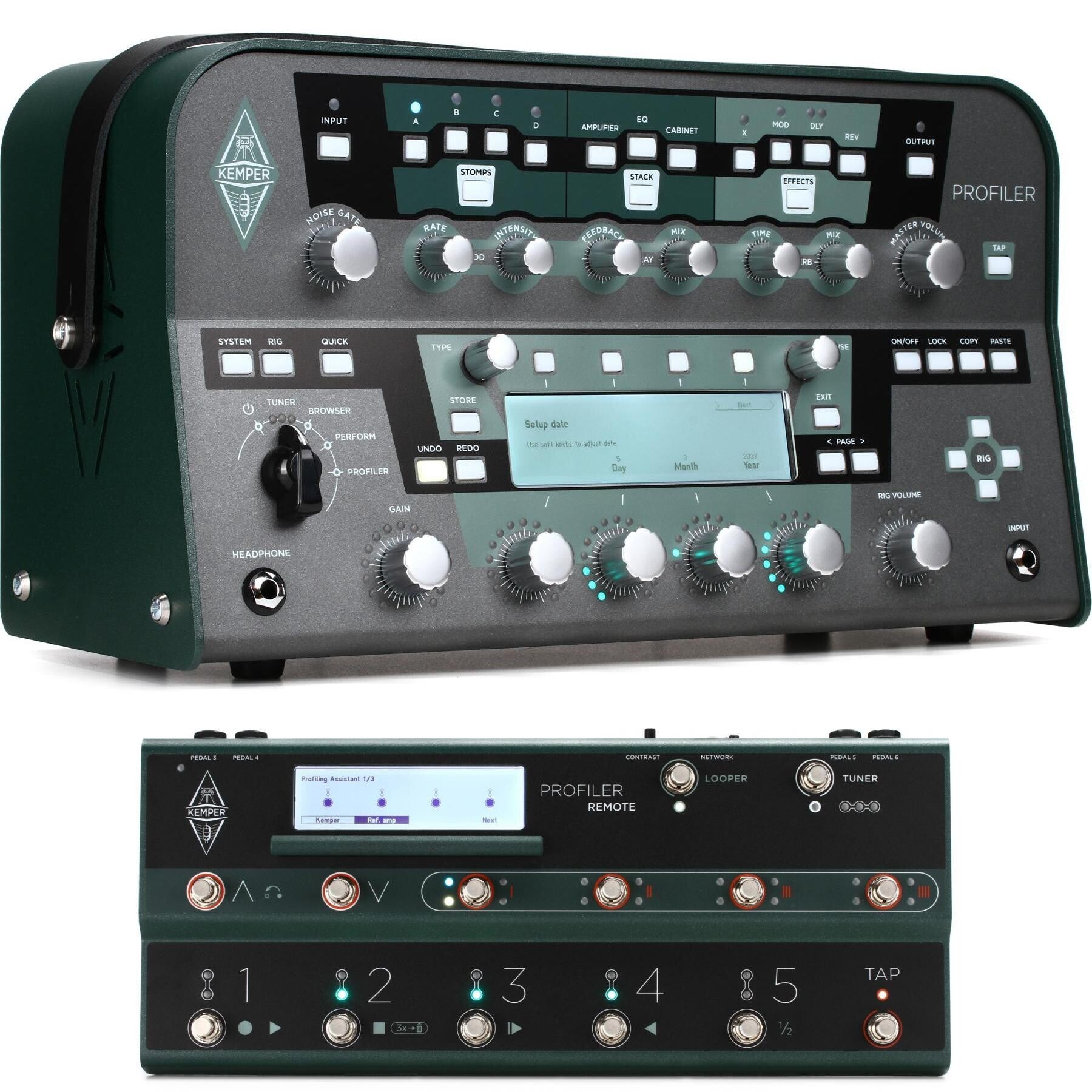 Kemper Profiler Power Head and Profiler Remote