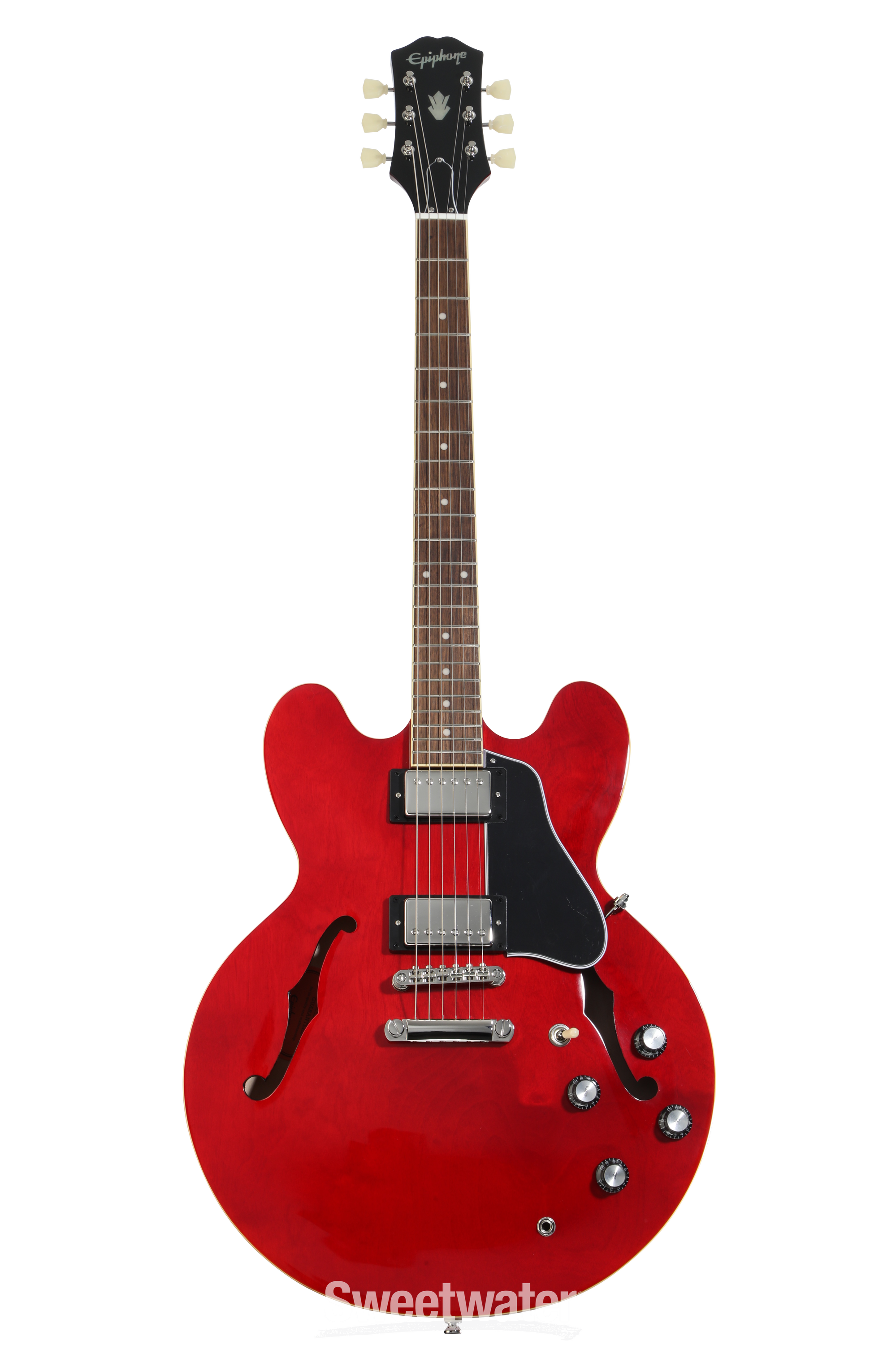 Epiphone ES-335 Semi-hollowbody Electric Guitar - Cherry | Sweetwater