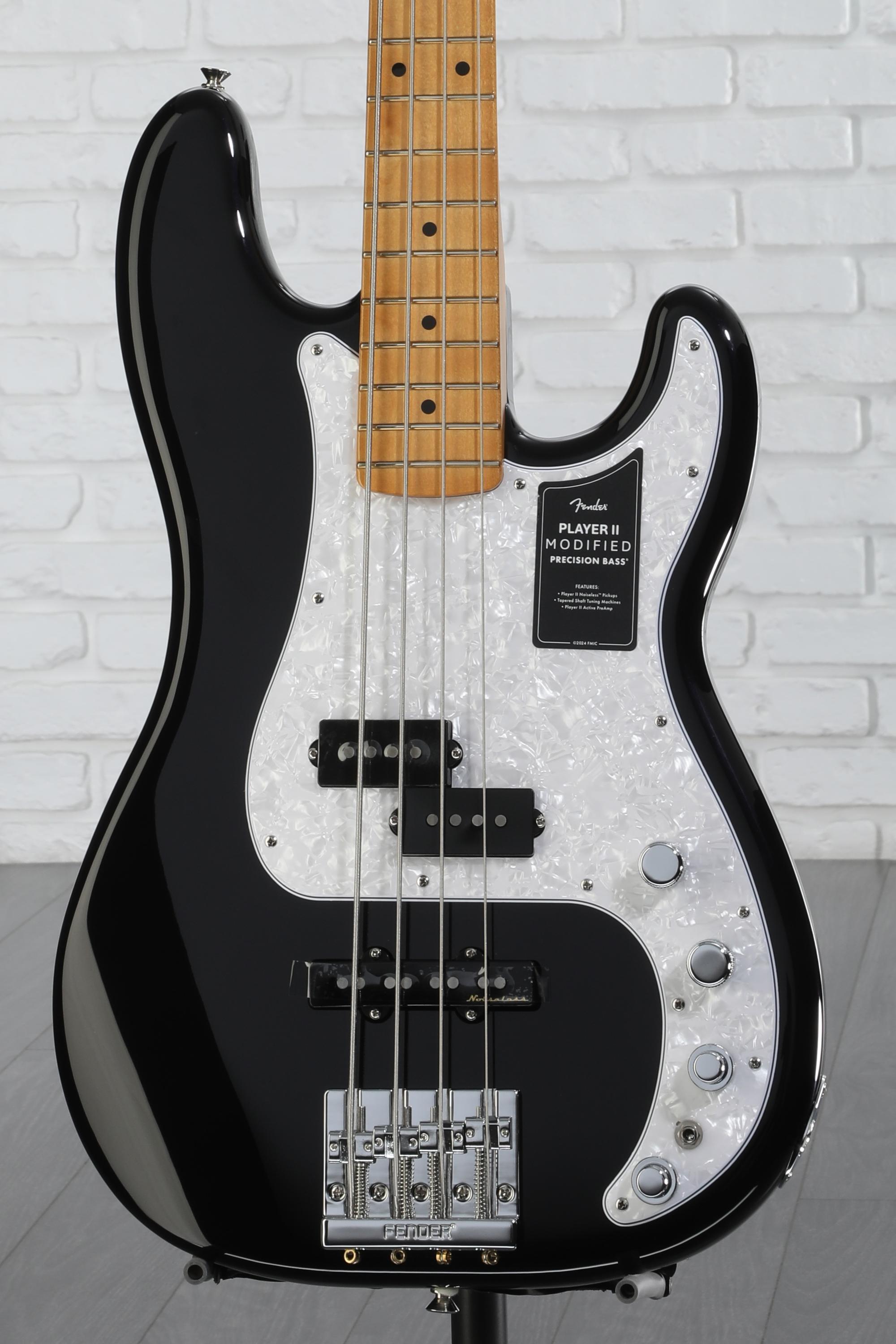 本日限定価格Fender Player Ⅱ Precision Bass BLK Amazon.com: Fender Player II Precision Bass - Black