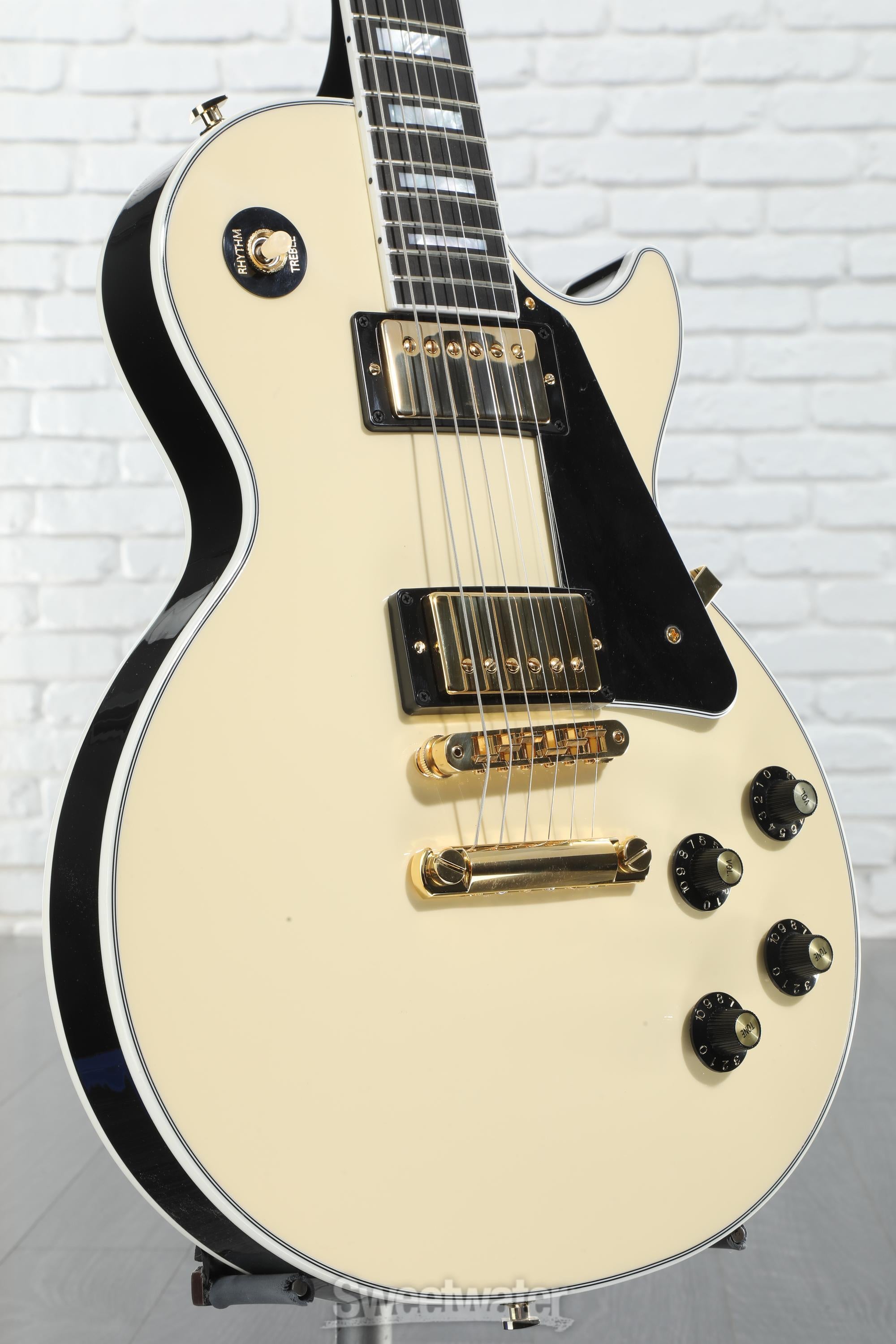 Gibson '70s Les Paul Custom Electric Guitar - Buttercream