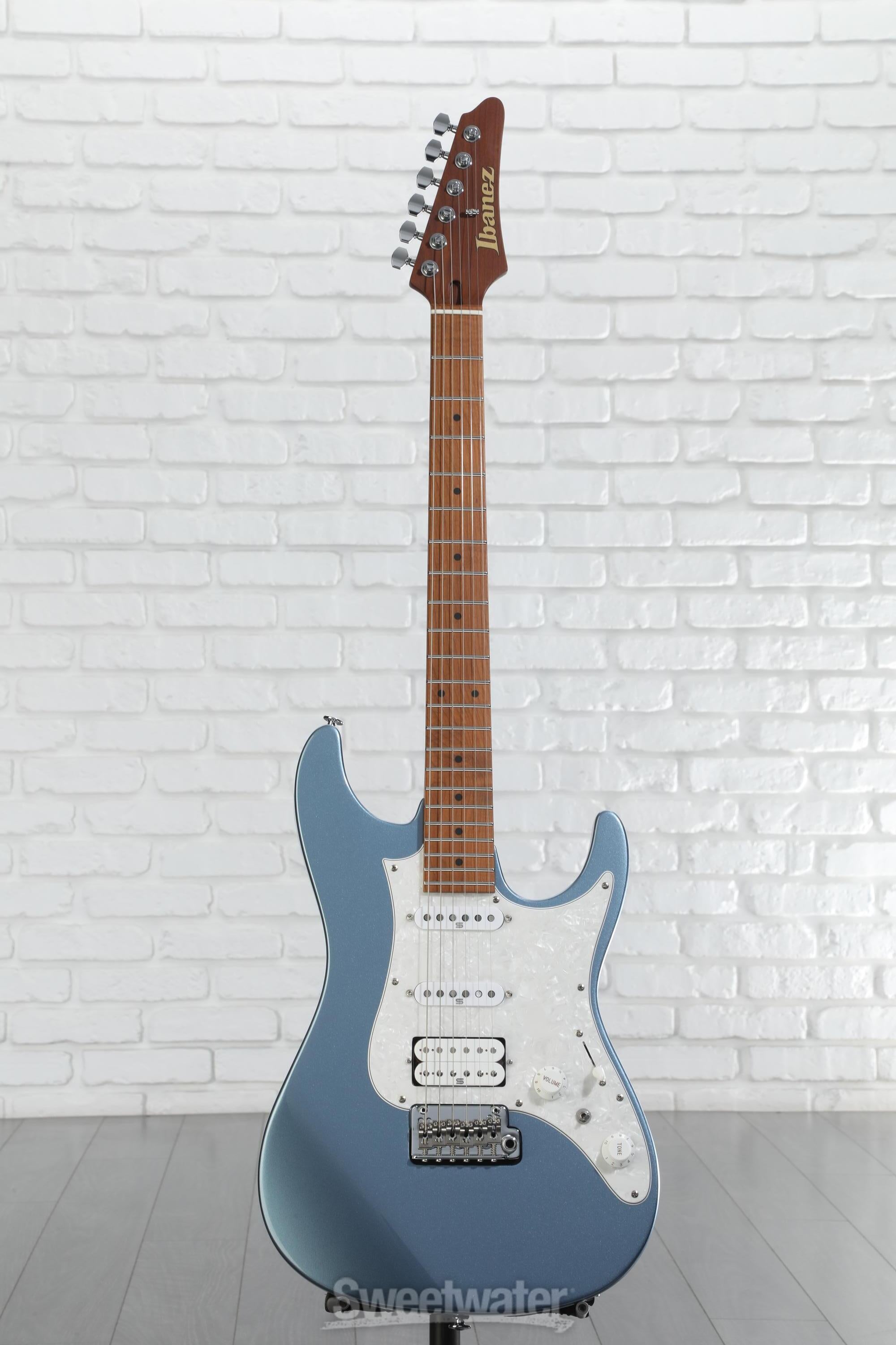 ibanez prestige AZ2204 ICM アイバニーズAZ2204 Ibanez Prestige AZ2204 - Ice Blue Metallic | Sweetwater