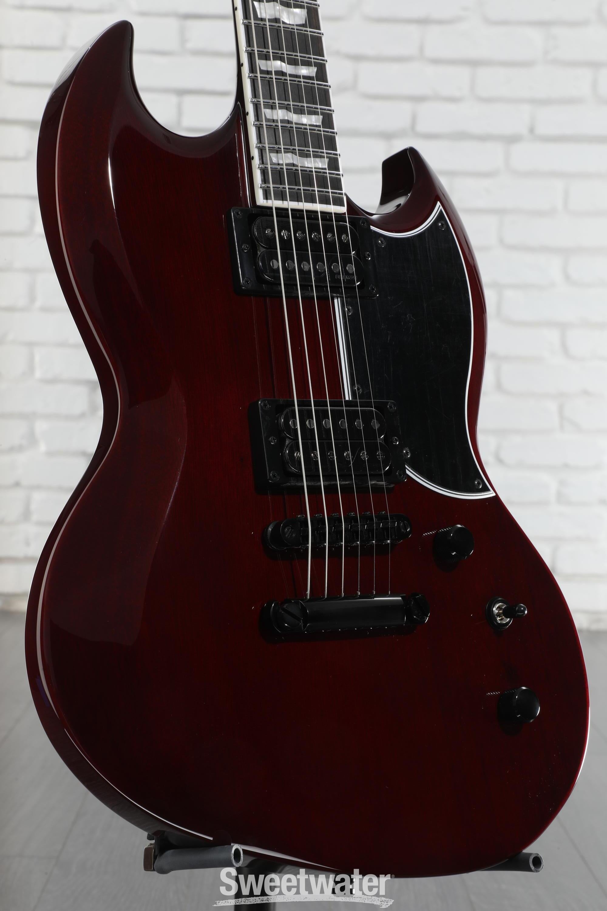 ESP E-II Viper Electric Guitar - See-thru Black Cherry
