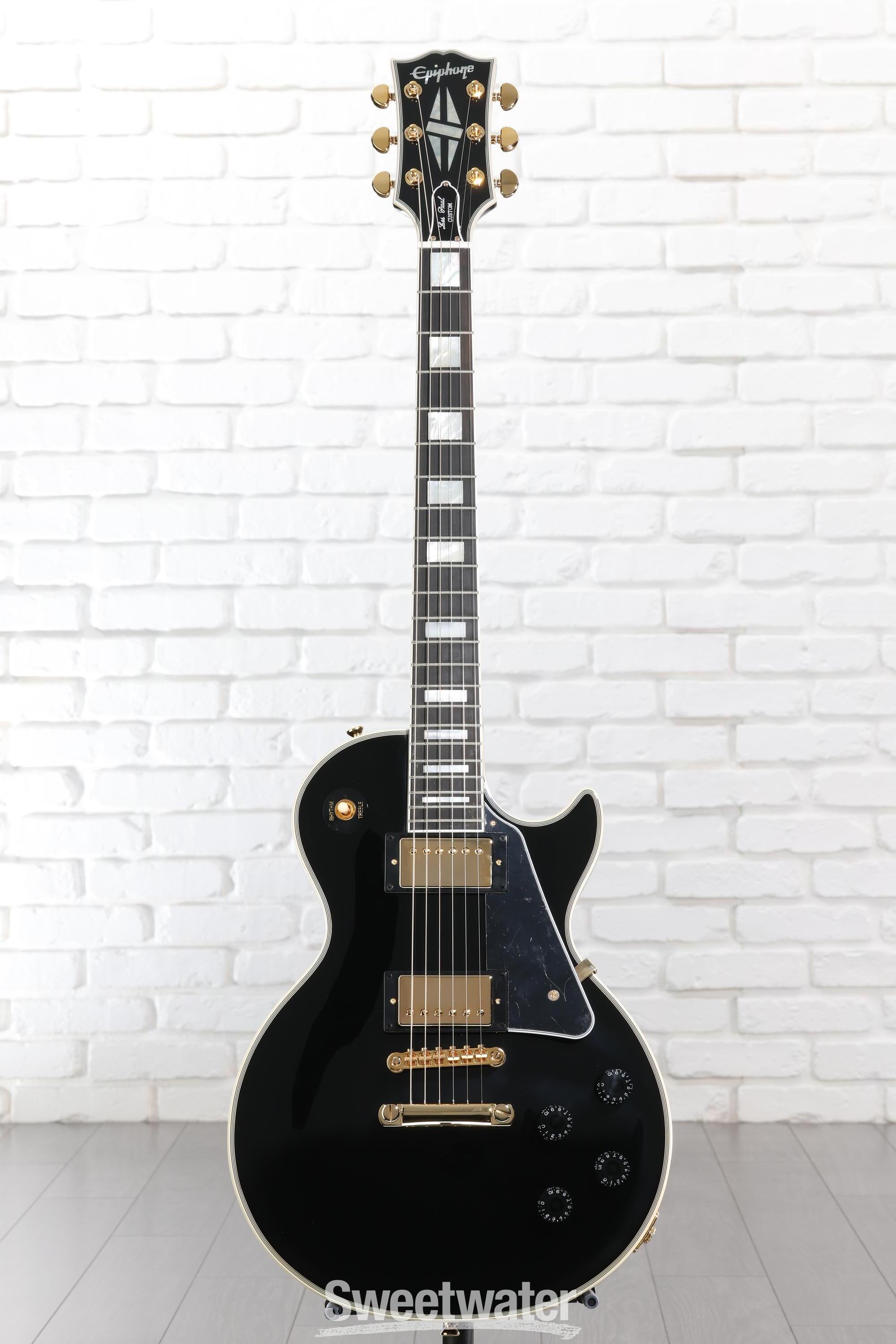 Epiphone Inspired by Gibson Custom Les Paul Custom Electric Guitar