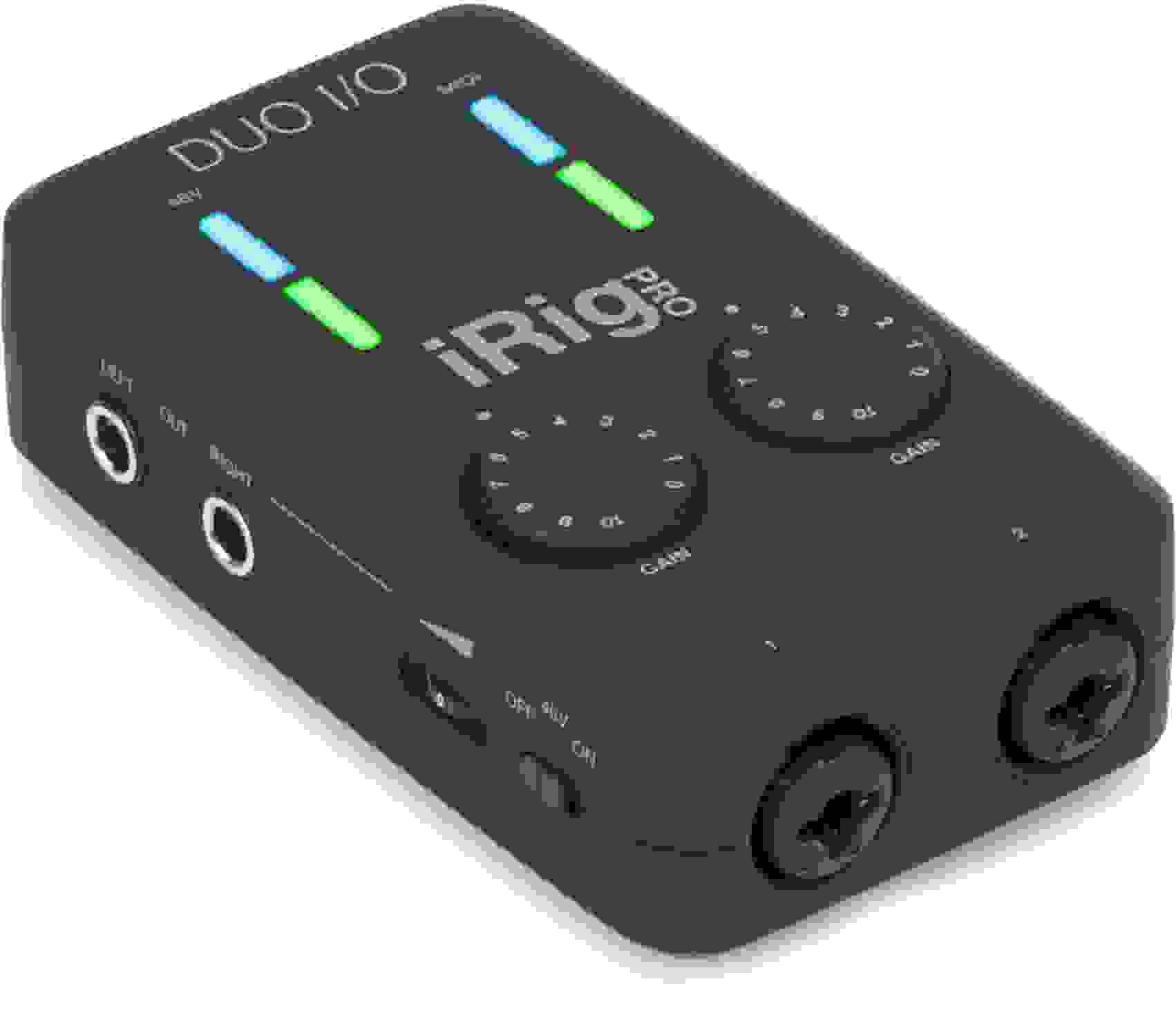 IK Multimedia iRig Pro Duo I/O 2-channel Audio/MIDI Interface for iOS, Android, and Mac/PC