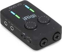 Product Image - This Item - IK Multimedia iRig Pro Duo I/O 2-channel Audio/MIDI Interface for iOS, Android, and Mac/PC