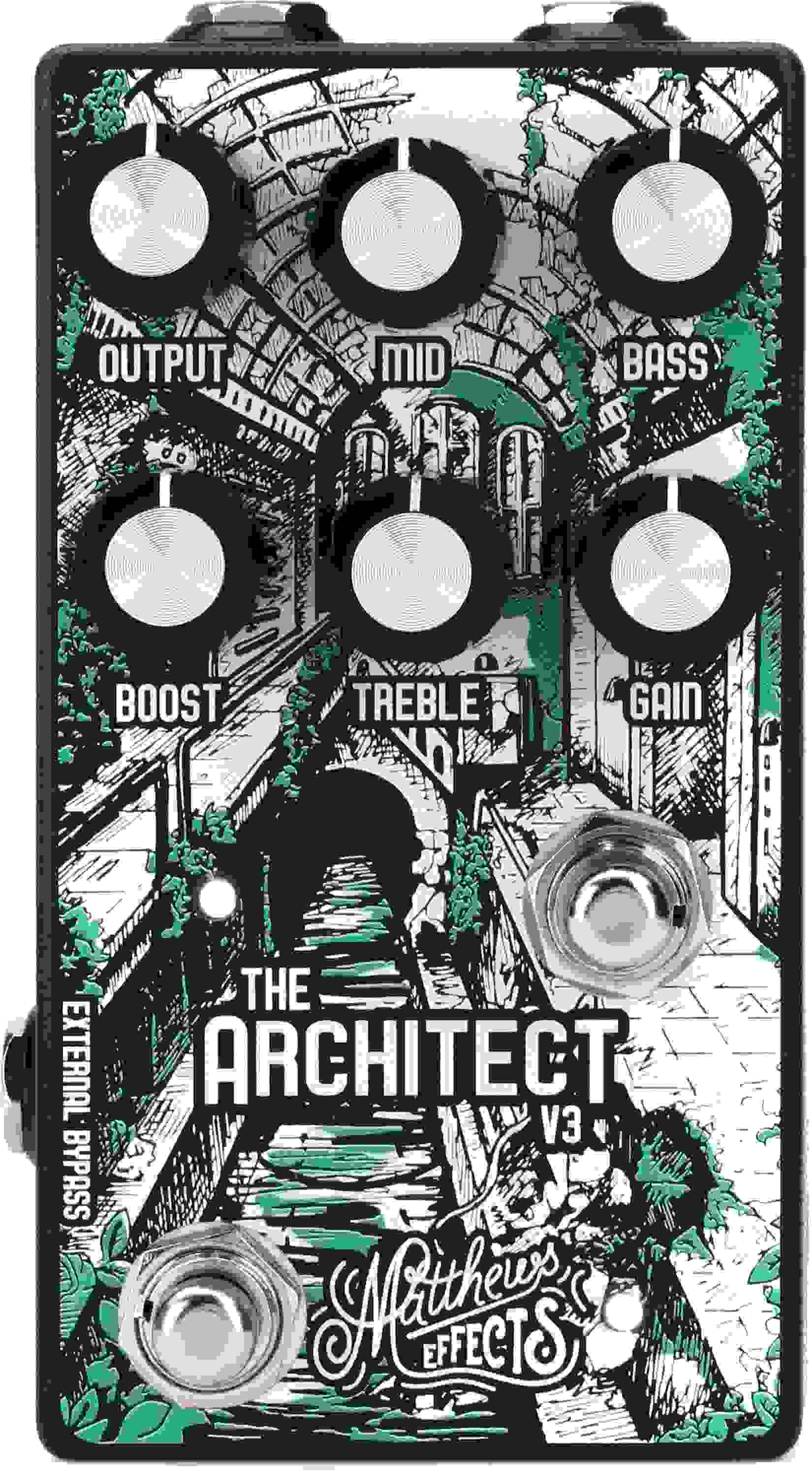 Matthews Effects Architect v3 Foundational Overdrive/Boost Pedal