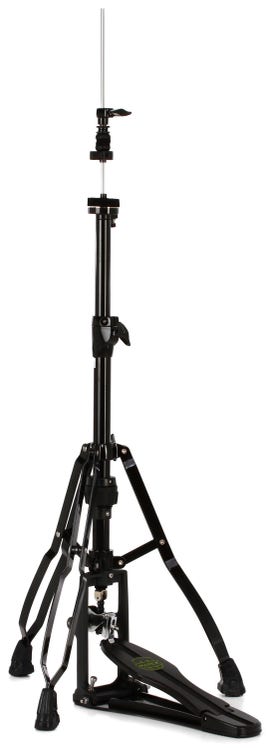 Mapex H800EB Armory Series Double Braced Hi-Hat Stand - Black Plated - 3-leg