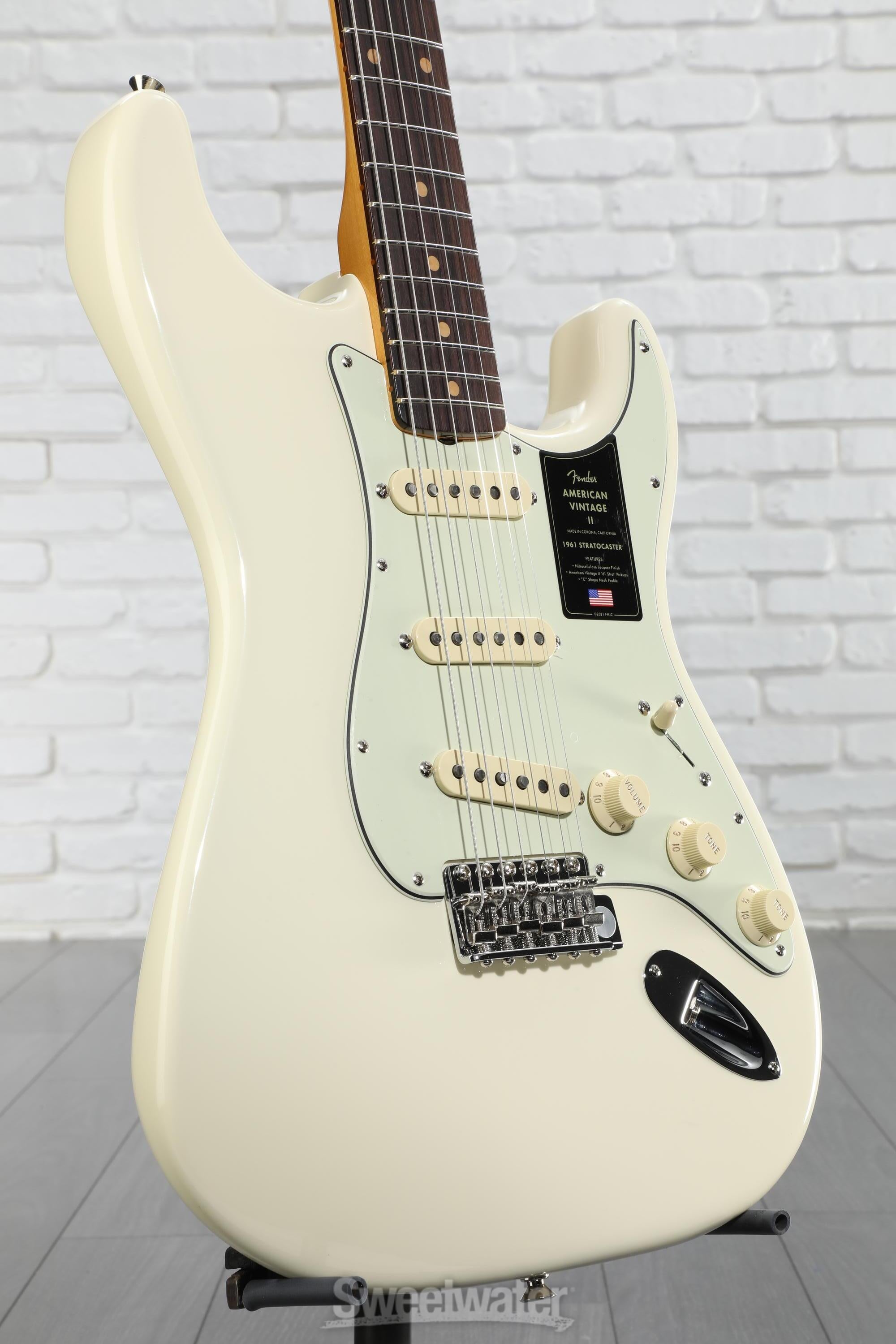 ギター Fender USA Stratocaster American Vintage Fender American Vintage II 1961 Stratocaster Electric Guitar