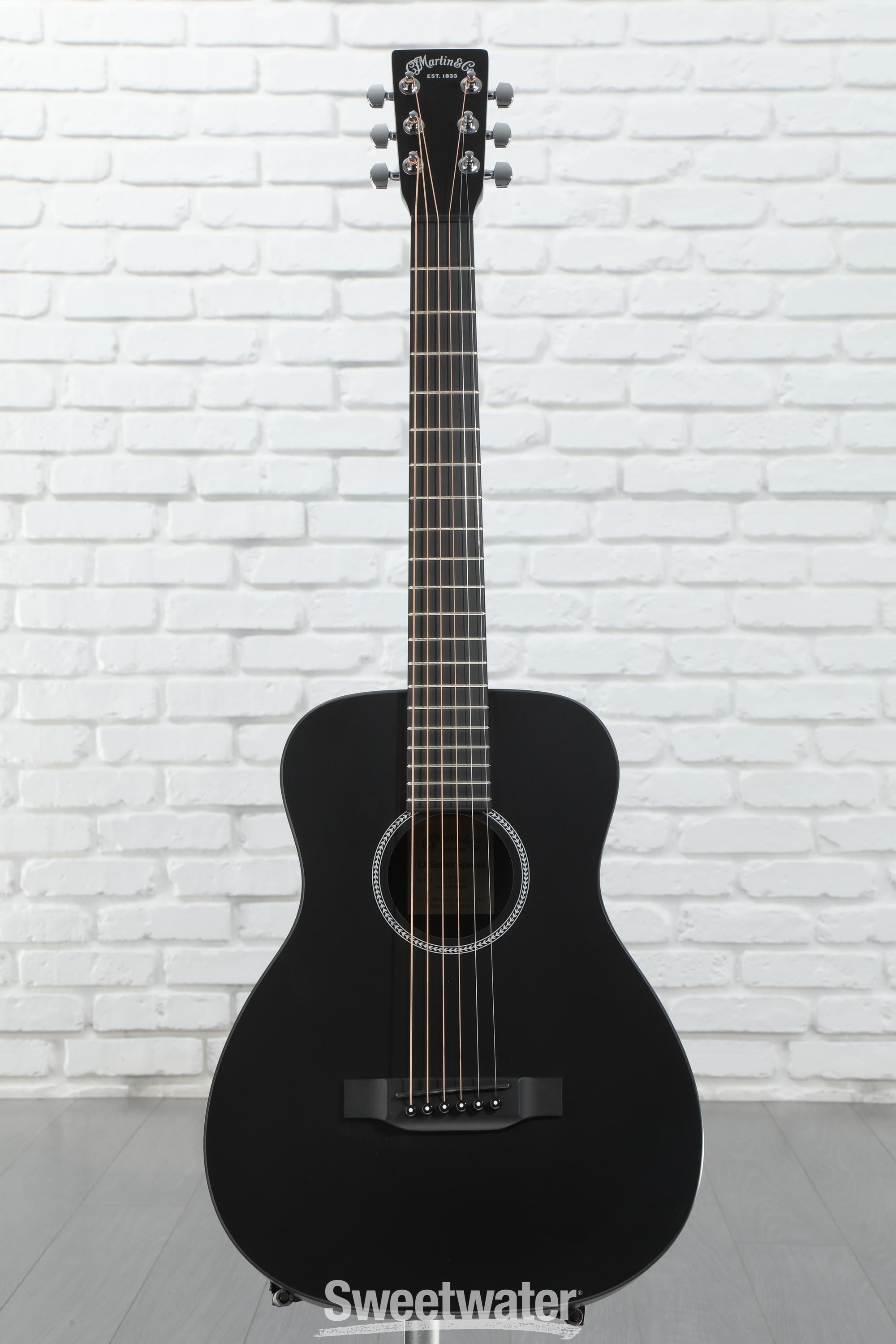 Martin Sweetwater Select Little Martin Acoustic Guitar - Black Martin Sweetwater Select Little Martin Acoustic Guitar - Black