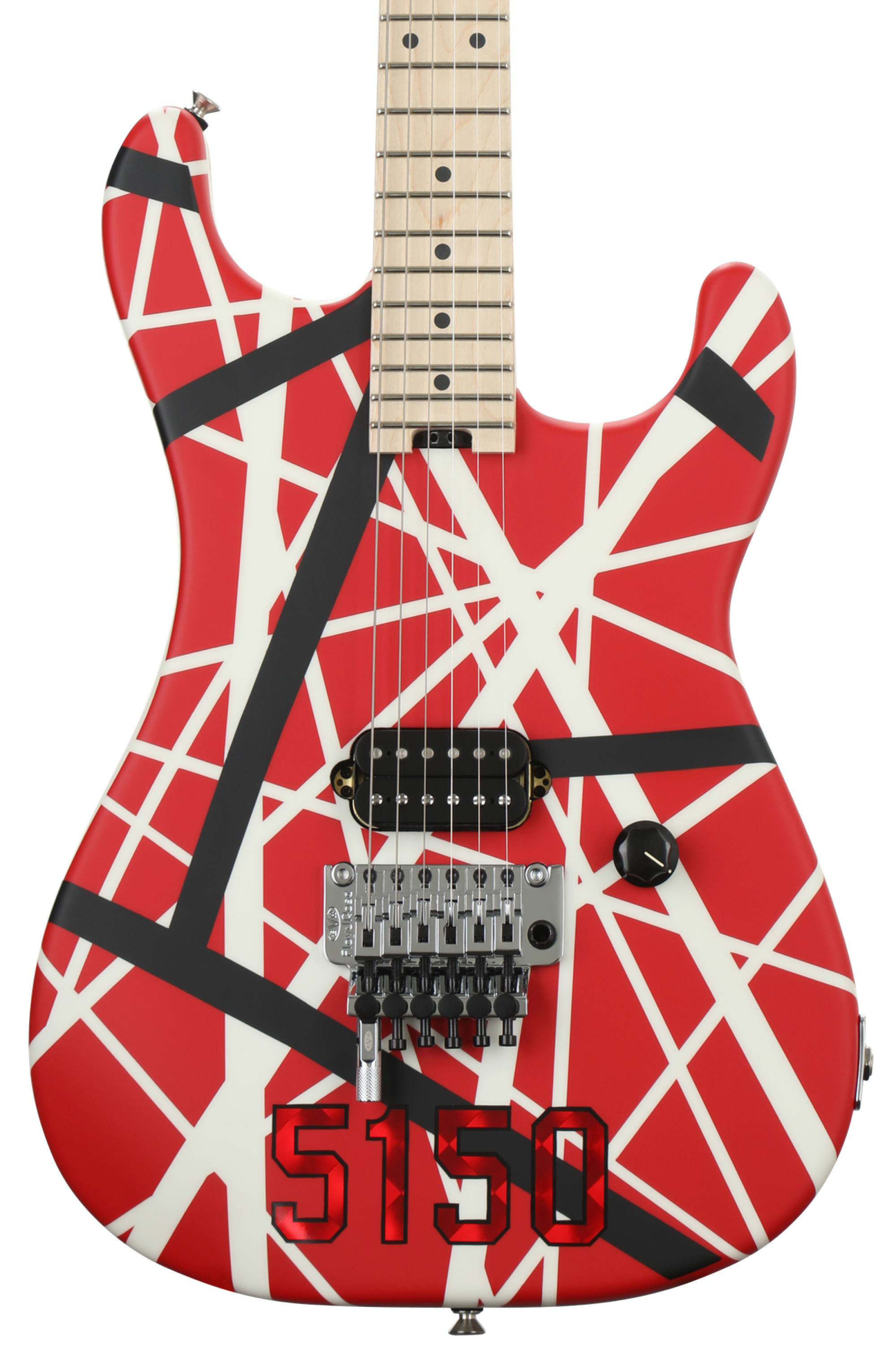 【30％OFF】 Series Striped EVH 5150 Sweetwater | White and Black Red, - ギター