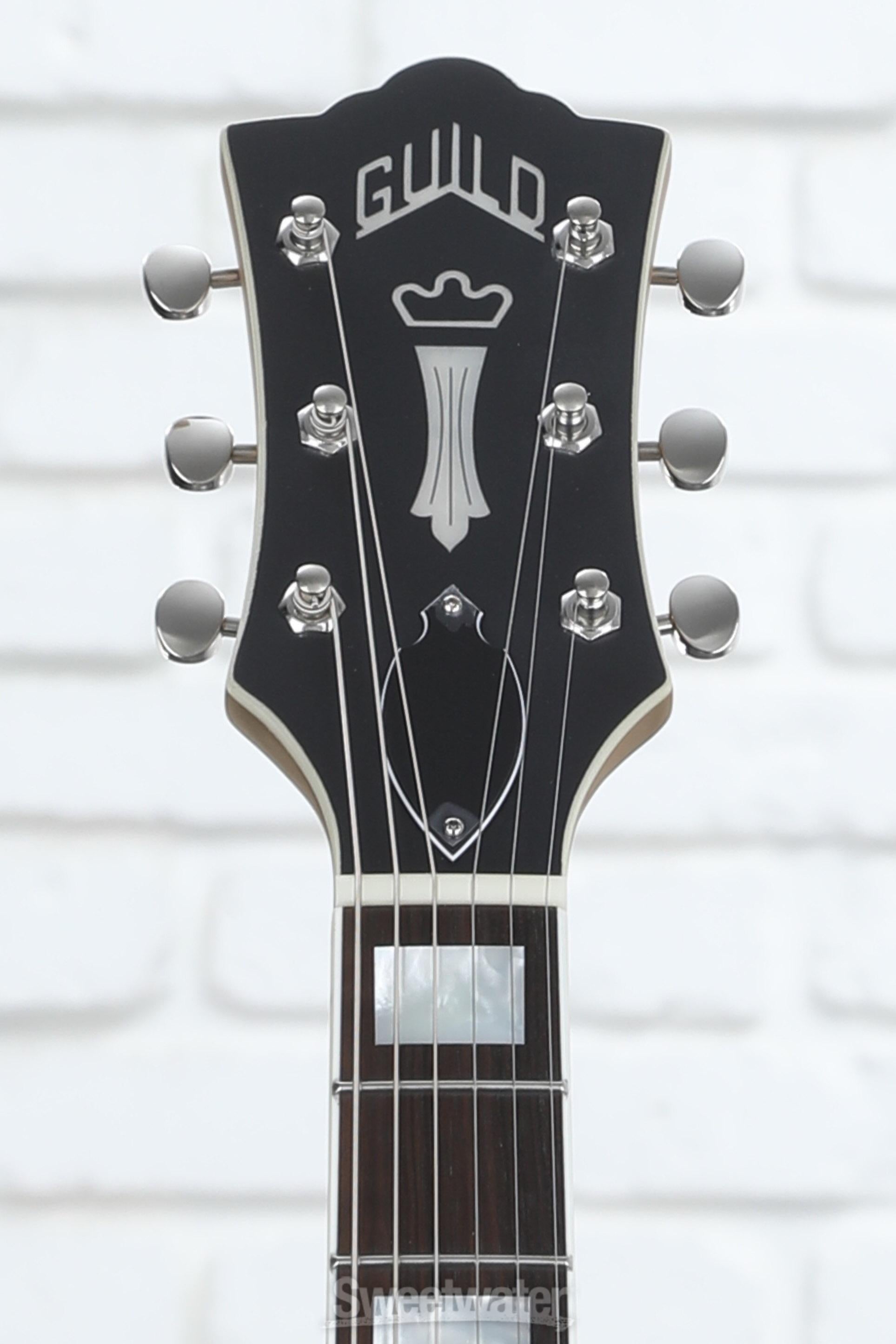 Guild X-175B Manhattan Blonde, Hollow Body Guitar with Guild