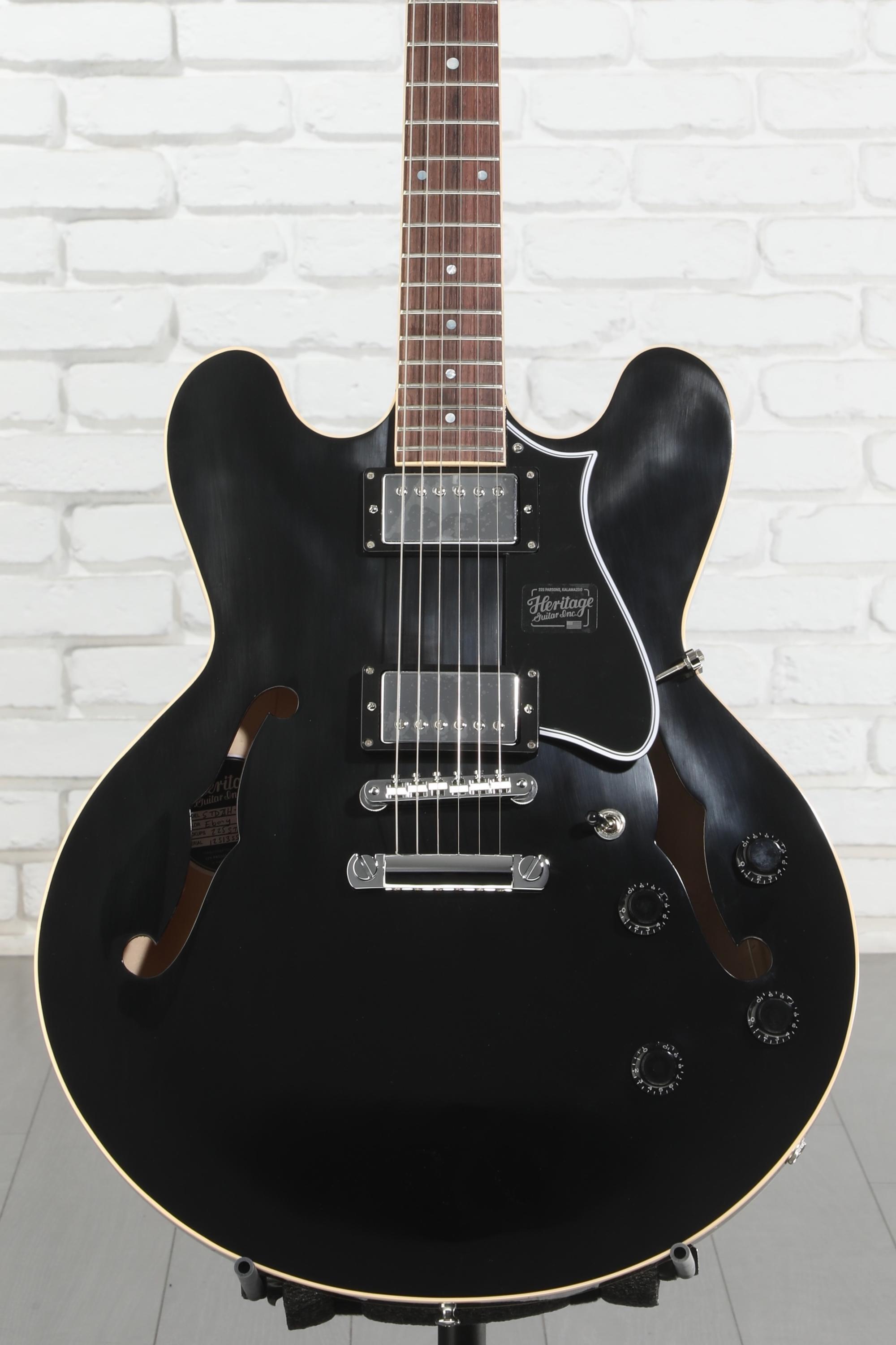 Heritage Standard II H-535 Semi-hollowbody Electric Guitar - Ebony