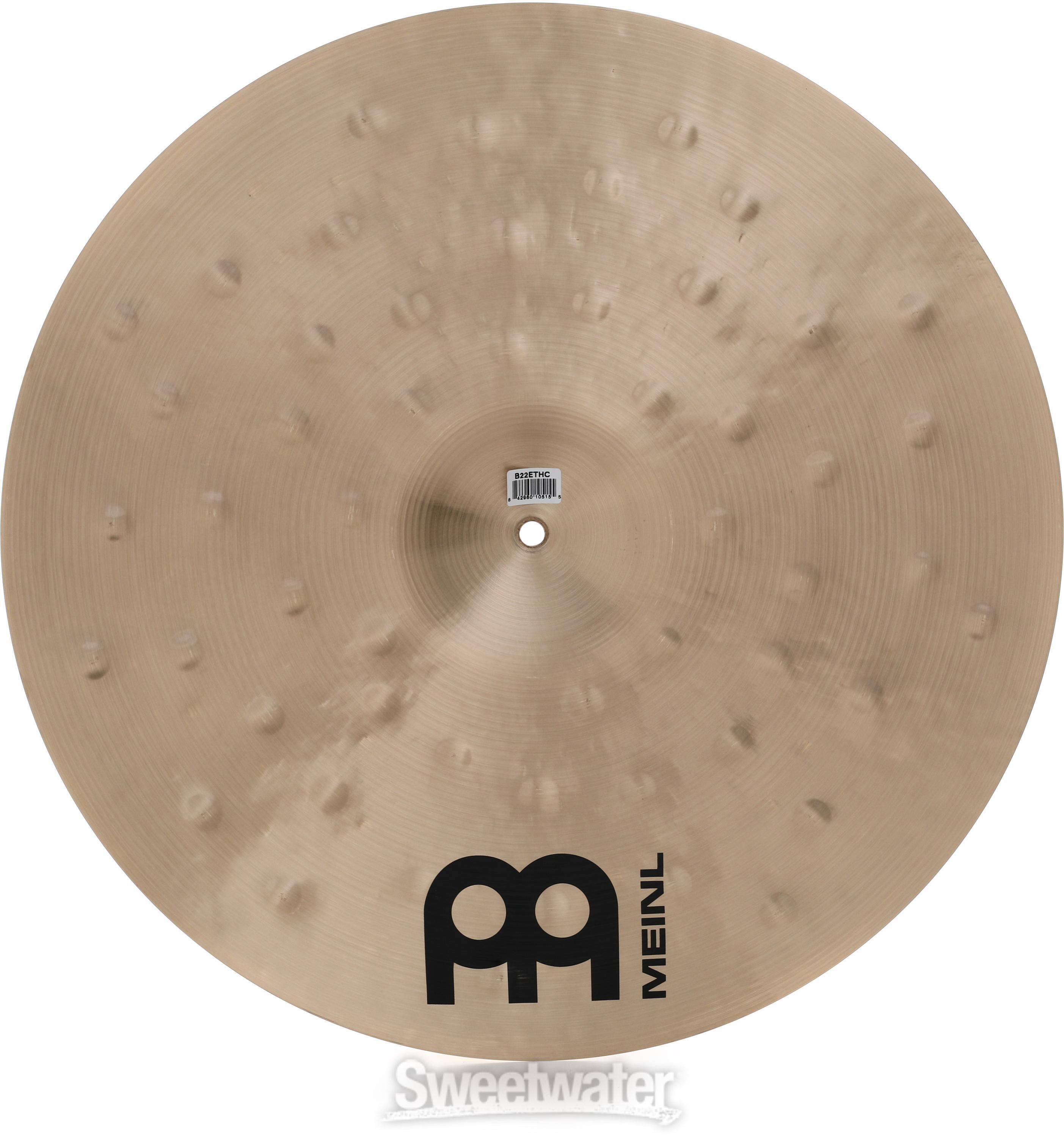 Meinl Cymbals 22 inch Byzance Traditional Extra-thin Hammered Crash Cymbal