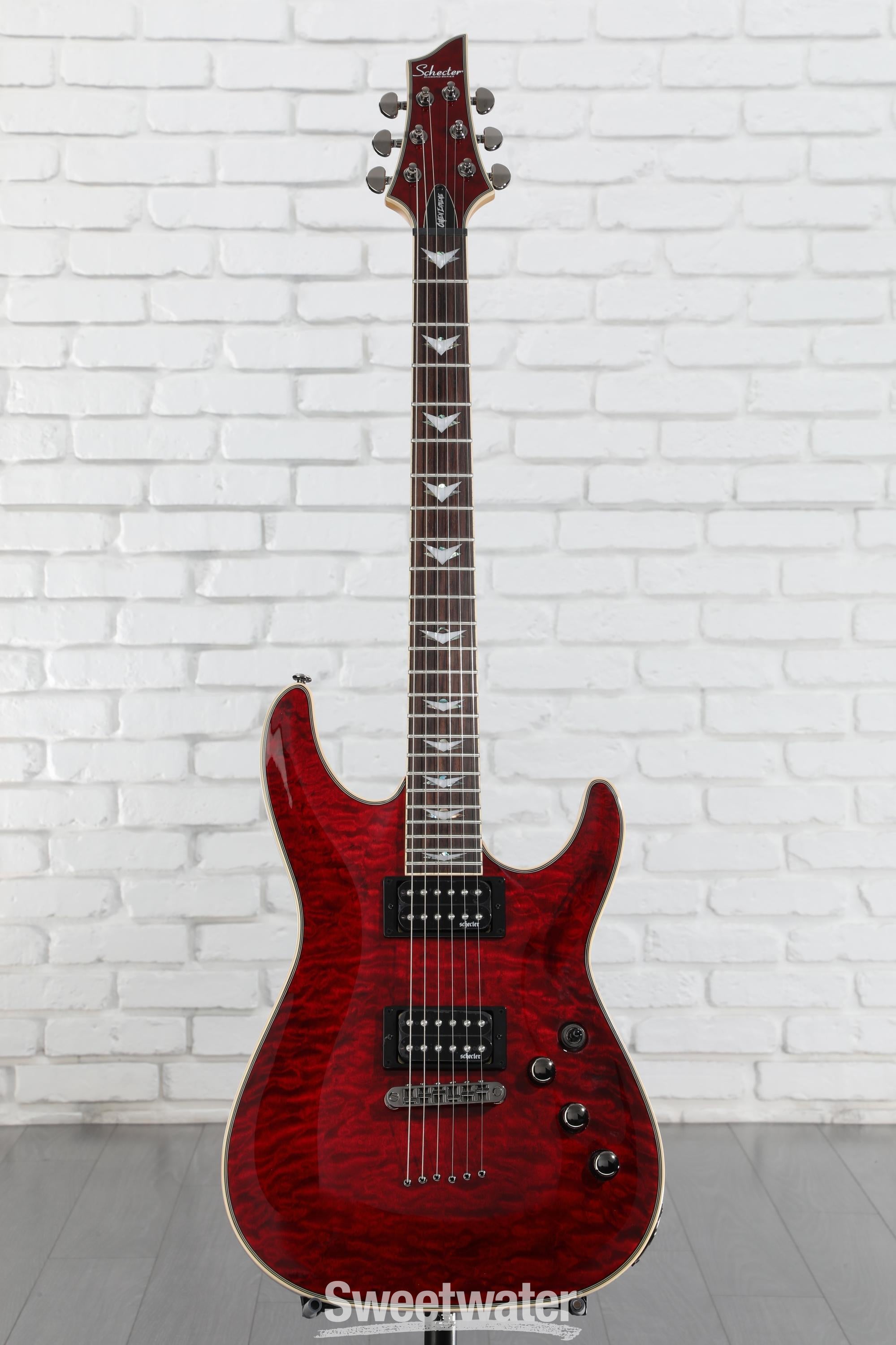 Schecter Omen Extreme-6 Electric Guitar - Black Cherry