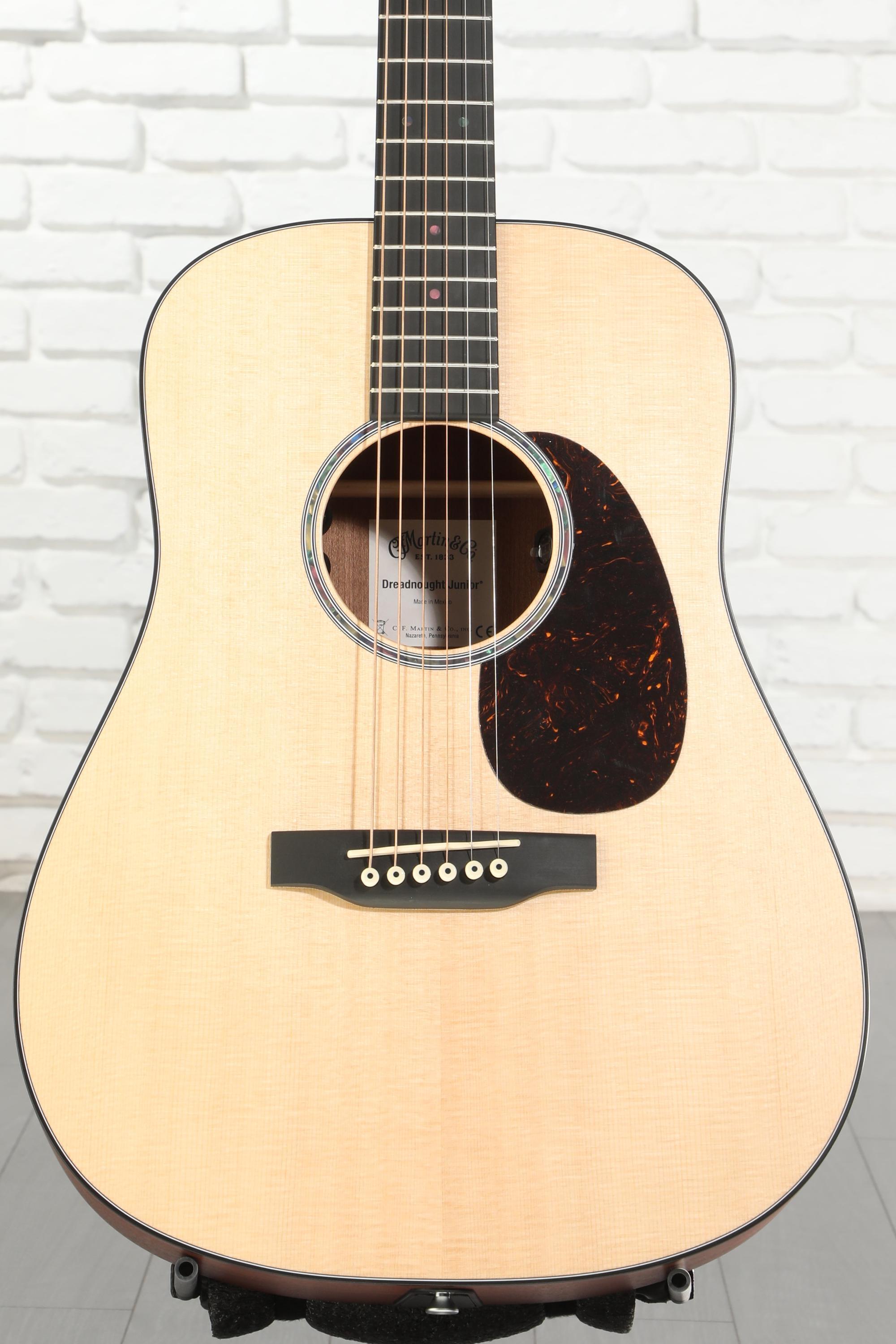 Martin D Jr-E Acoustic-electric Guitar - Natural | Sweetwater