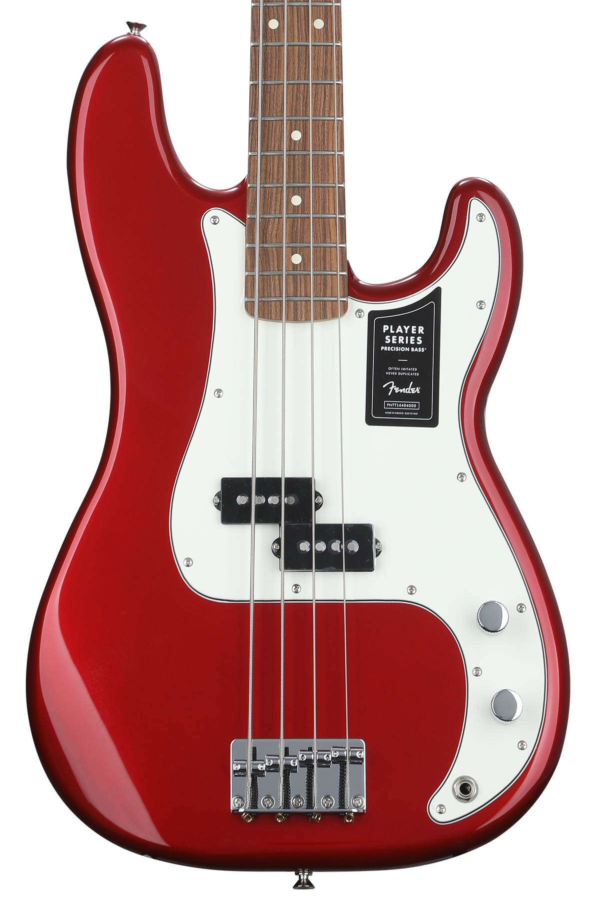 Fender Player Precision Bass Candy Apple Red with Pau Ferro Fingerboard