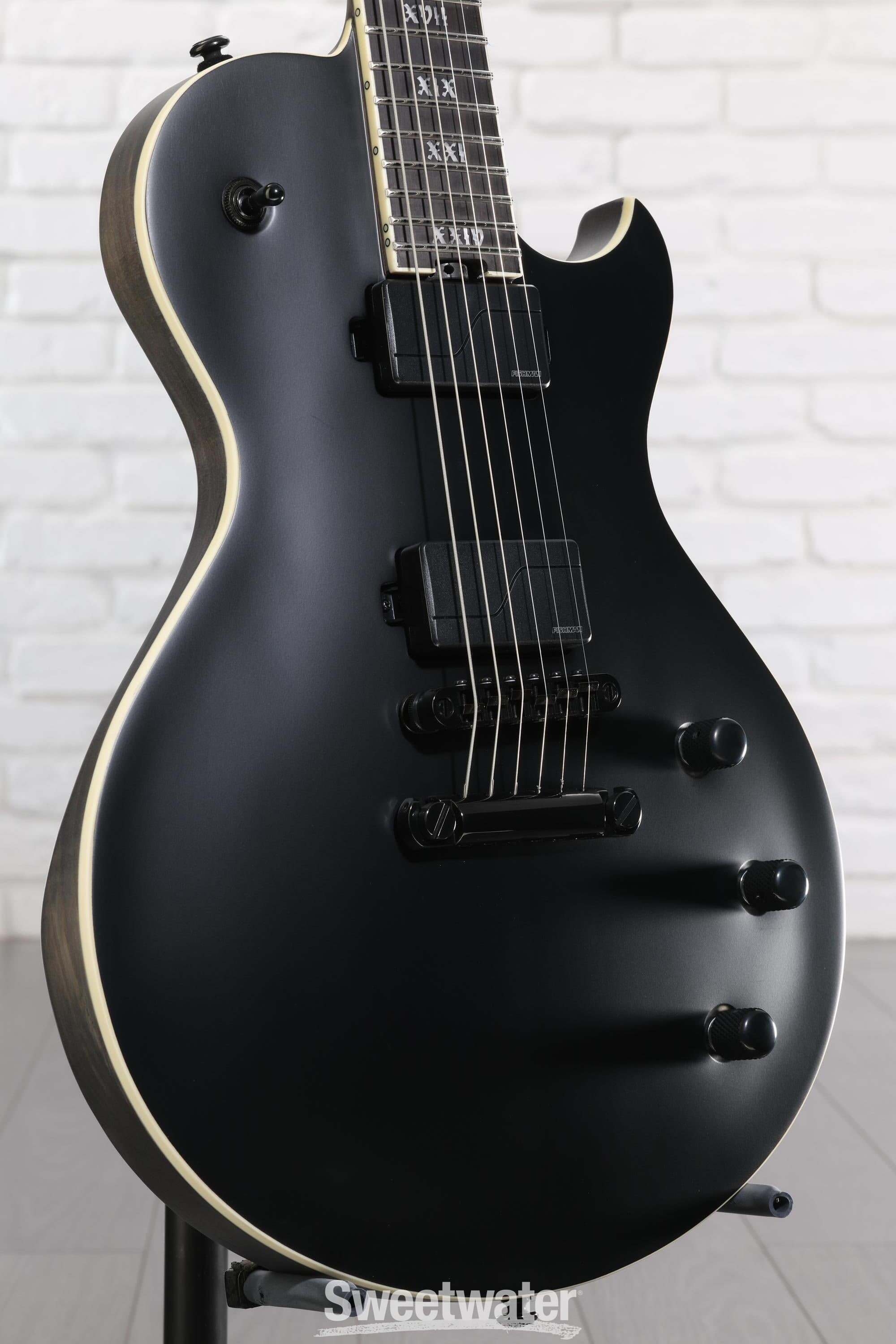 Photo of Schecter Solo-II SLS Elite Evil Twin Electric Guitar - Satin Black