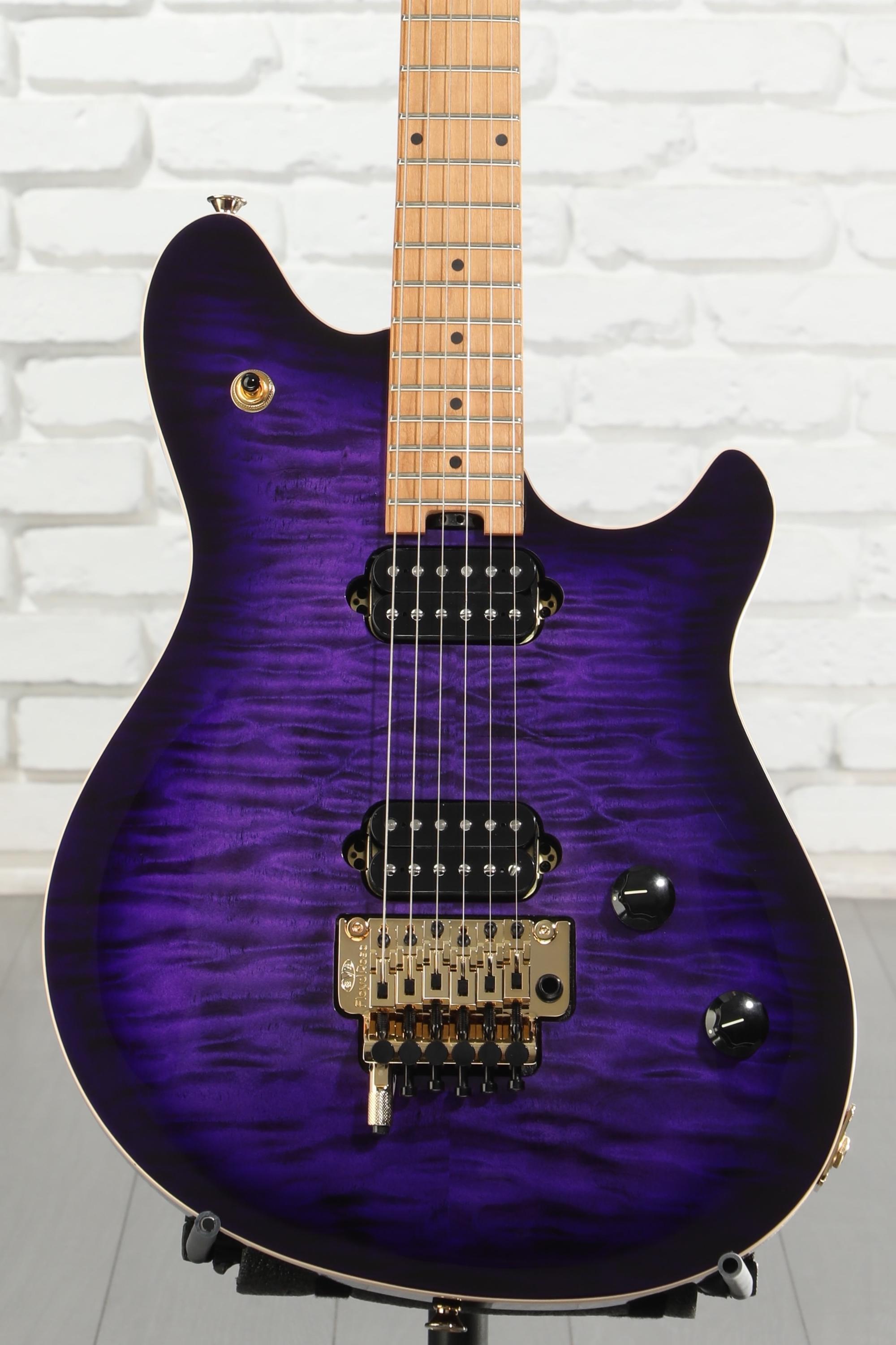 EVH Wolfgang Special QM Electric Guitar - Purple Burst | Sweetwater