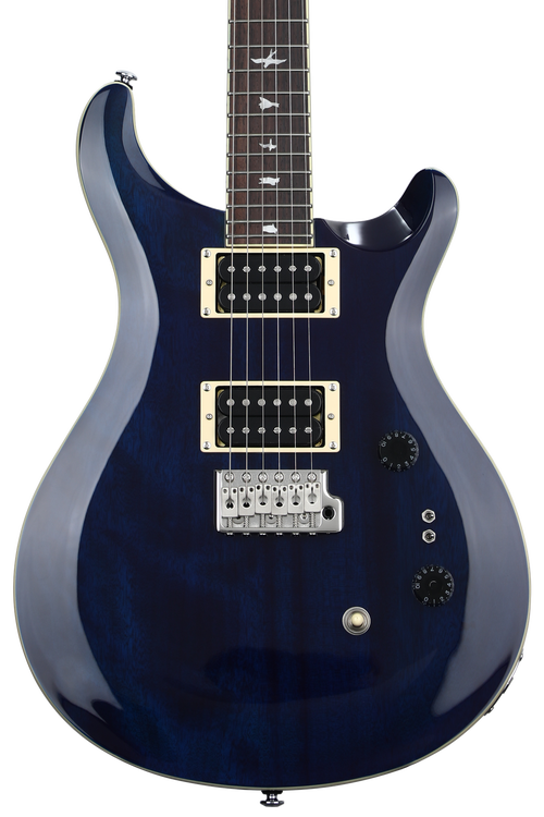 PRS SE Standard 24-08 Electric Guitar - Translucent Blue | Sweetwater