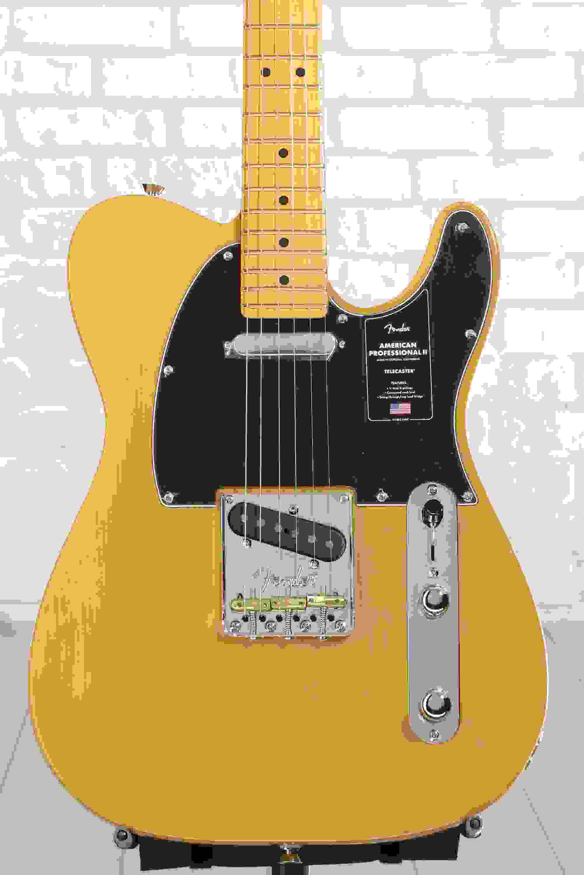 Fender American Professional II Telecaster - Butterscotch Blonde, Maple Fingerboard