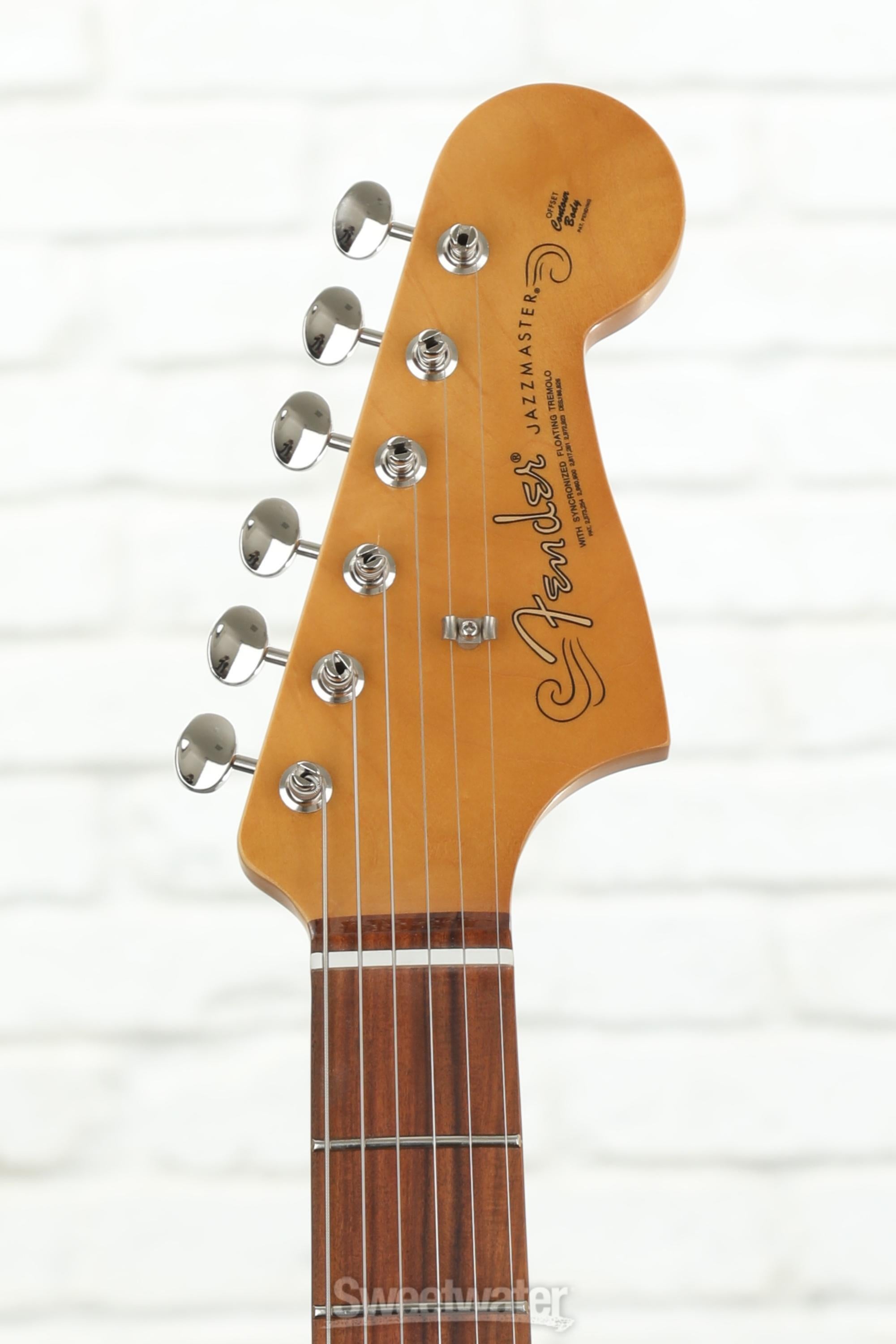 ギター Fender vintera 60s Jazzmaster Modified Fender Vintera '60s Jazzmaster Modified - Surf Green