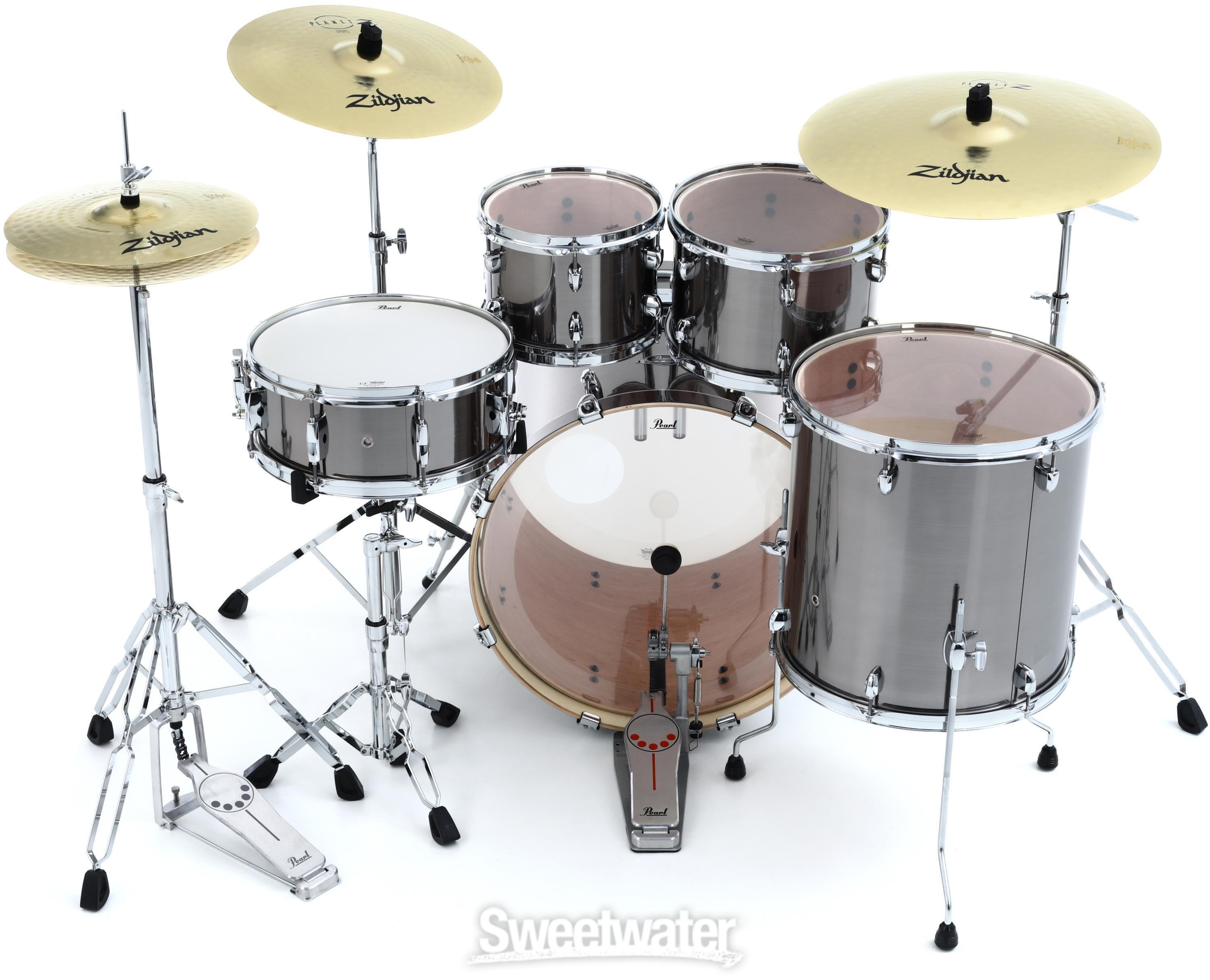 Pearl Export EXX725SZP/C 5-piece Drum Set with Zildjian Cymbals