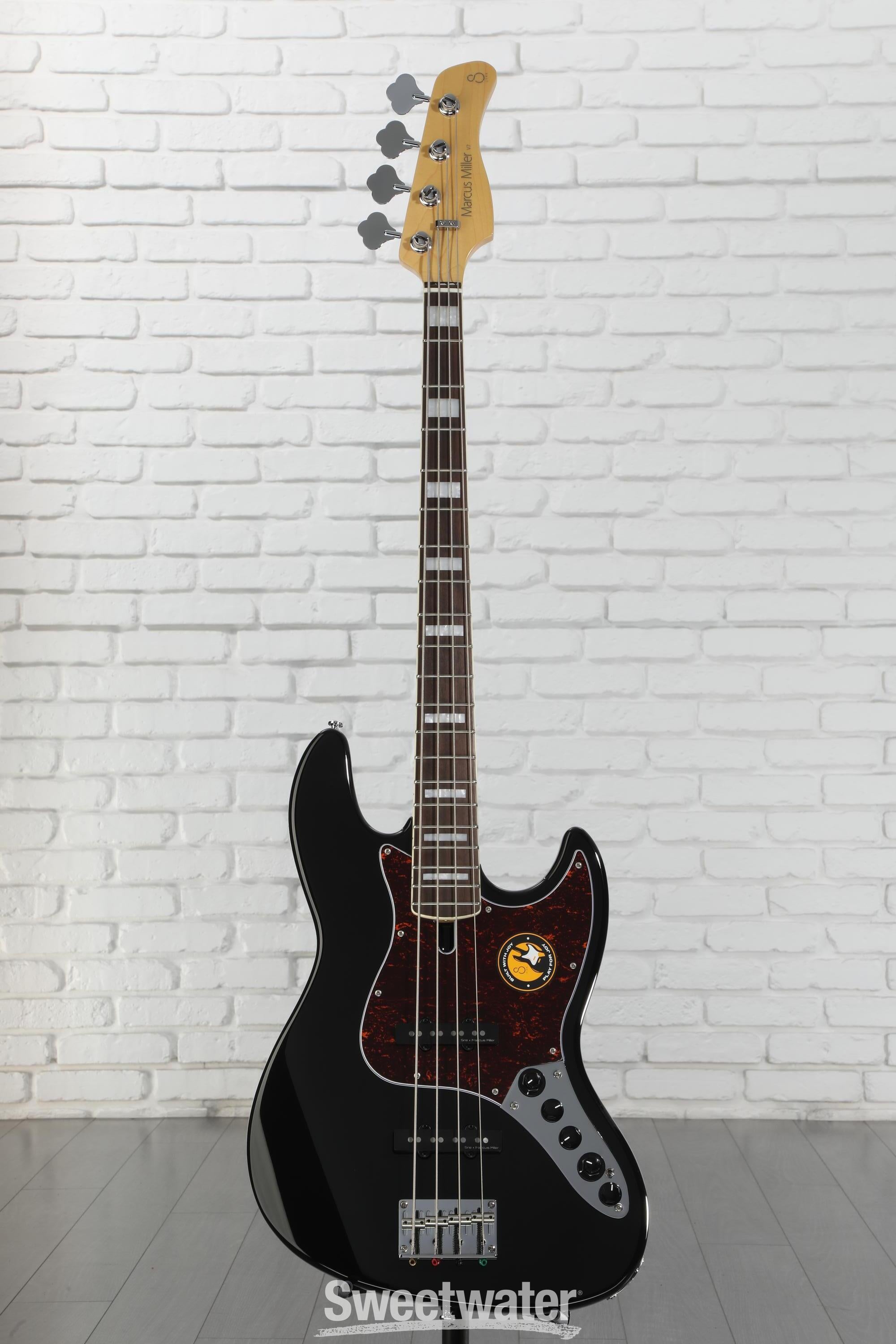 Sire Marcus Miller V7 Alder 4-string Bass Guitar - Black | Sweetwater