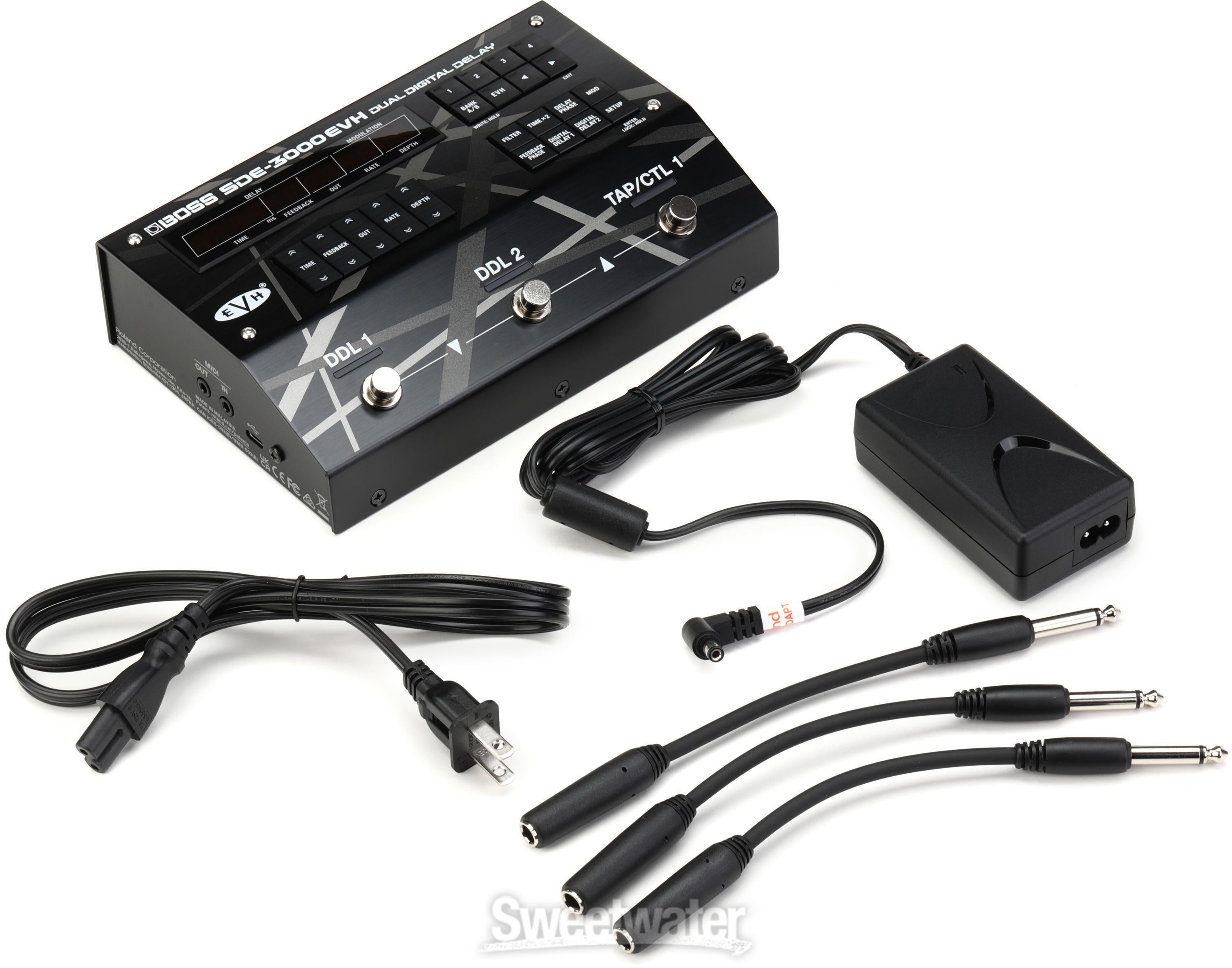 Boss SDE-3000EVH Dual Digital Delay Pedal | Sweetwater
