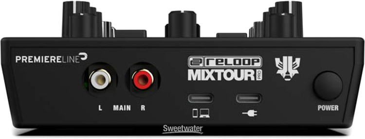 Reloop Mixtour Pro 4-deck All-in-one DJ Controller Module