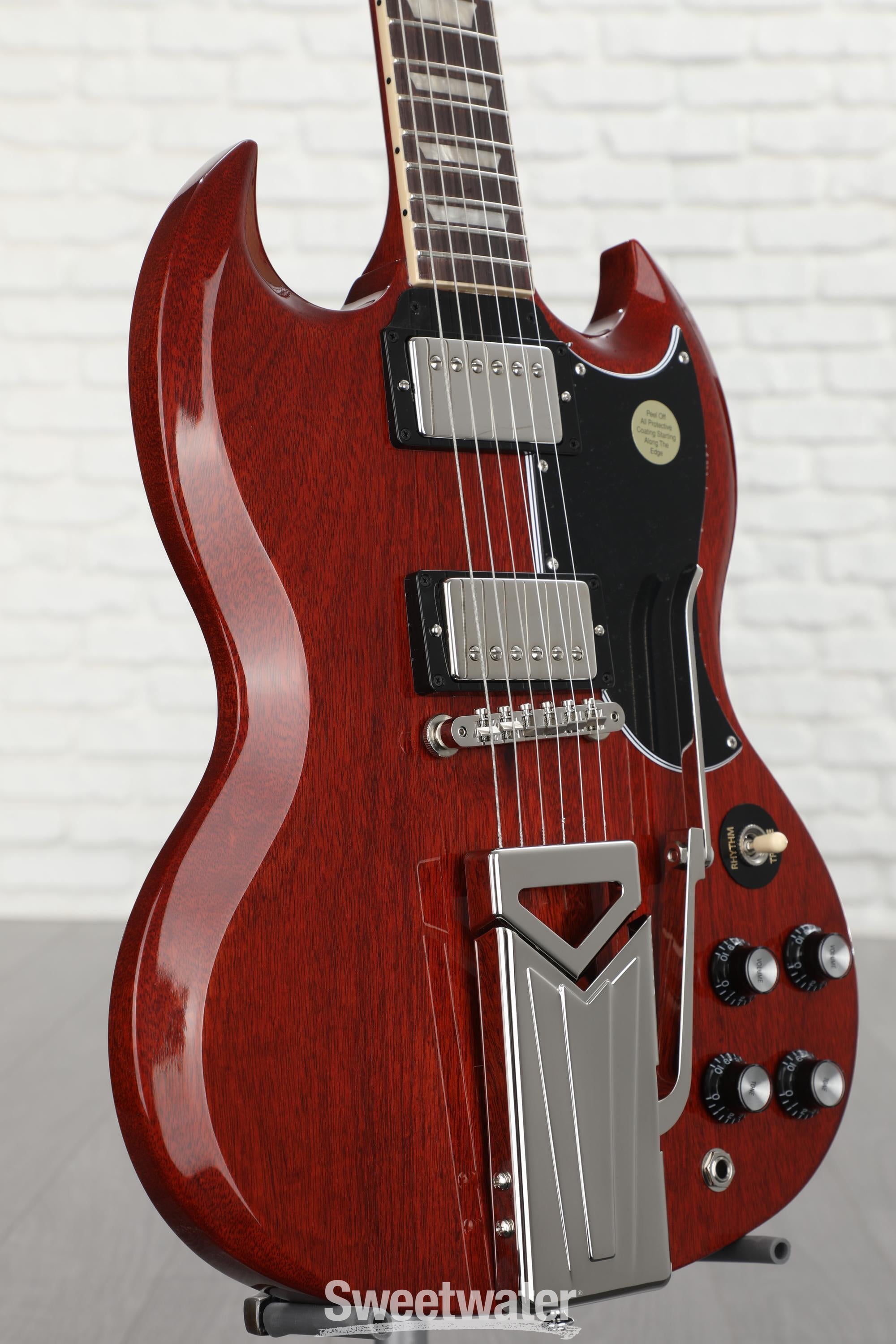 Gibson SG Standard ’61 Sideways Vibrola Gibson SG Standard '61 Sideways Vibrola - Vintage Cherry