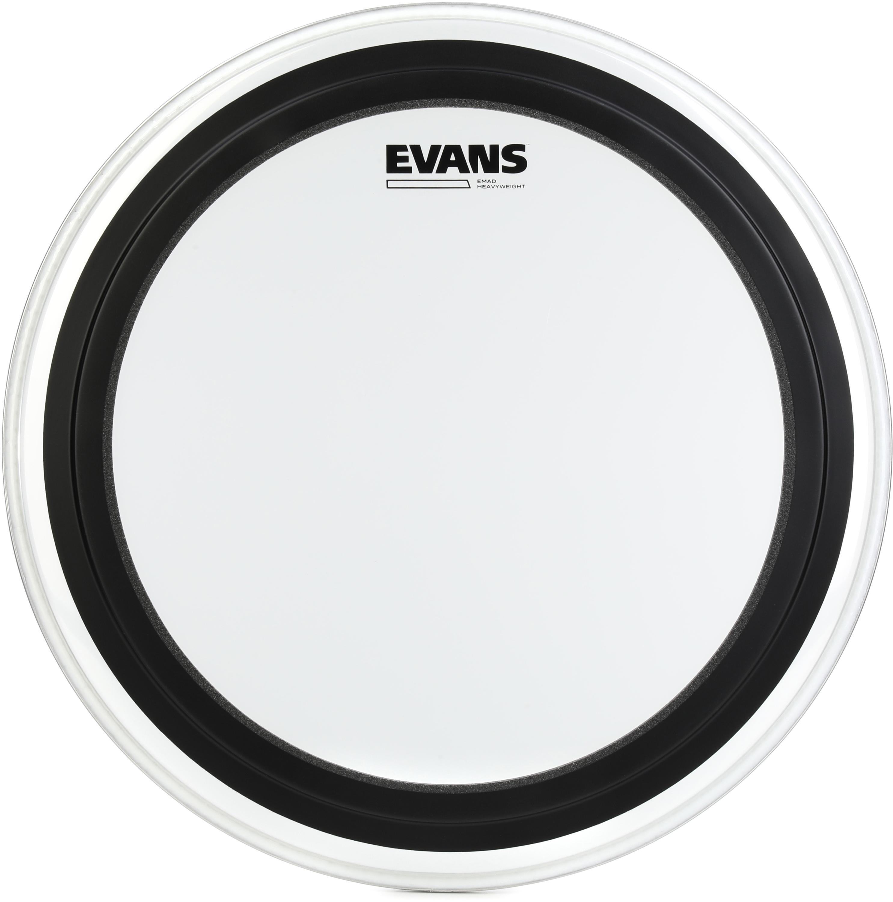 Photo of Evans EMAD Heavyweight Clear Bass Drumhead - 18 inches