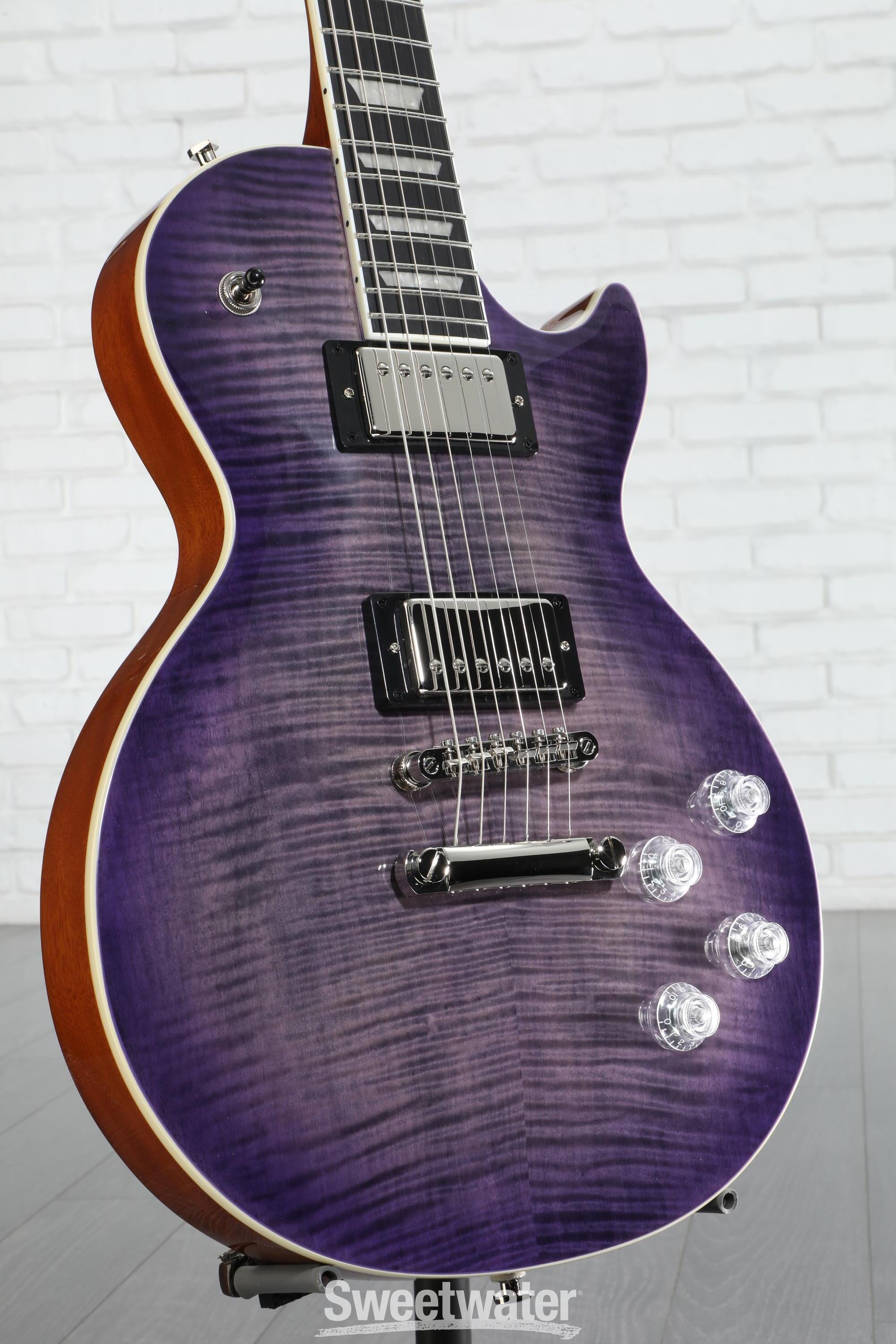 【極美品】Epiphone Les Paul Standard Purple Epiphone Les Paul Modern Figured (Purple Burst) | Sparkplug