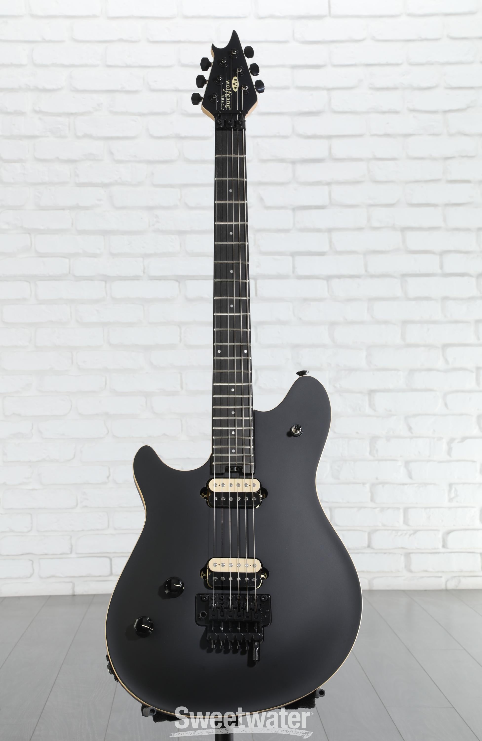 EVH Wolfgang Special Stealth Black 極美品 EVH Wolfgang Special Left-handed Electric Guitar - Stealth Black