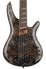 Photo of Ibanez Bass Workshop SRMS805 Multi-scale 5-string Bass Guitar - Deep Twilight
