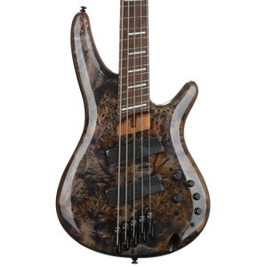 Ibanez SRMS805 美品 Ibanez Bass Workshop SRMS805 Multi-Scale Bass Guitar - Brown