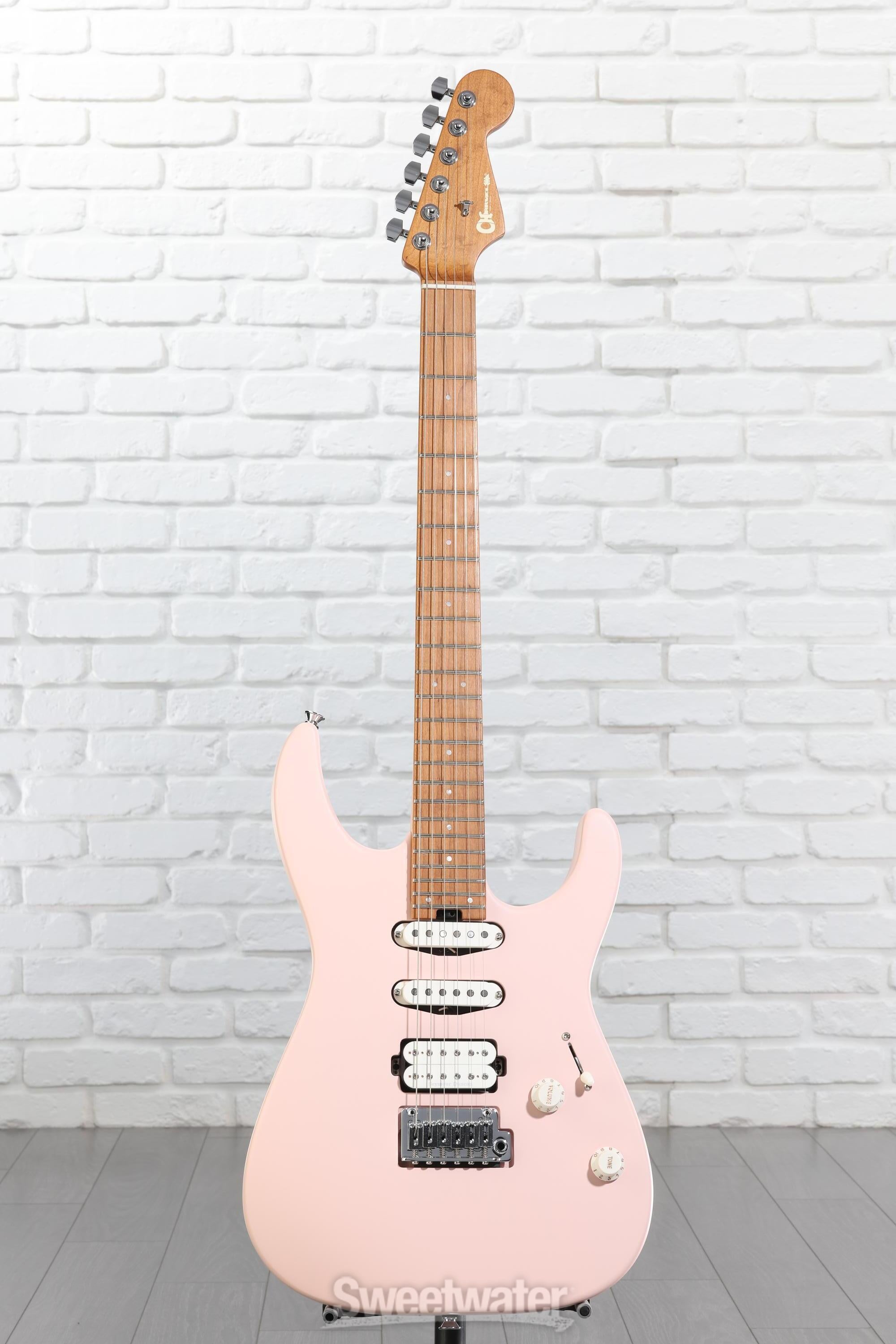 Charvel Pro-Mod DK24 HSS Electric Guitar - Shell Pink | Sweetwater