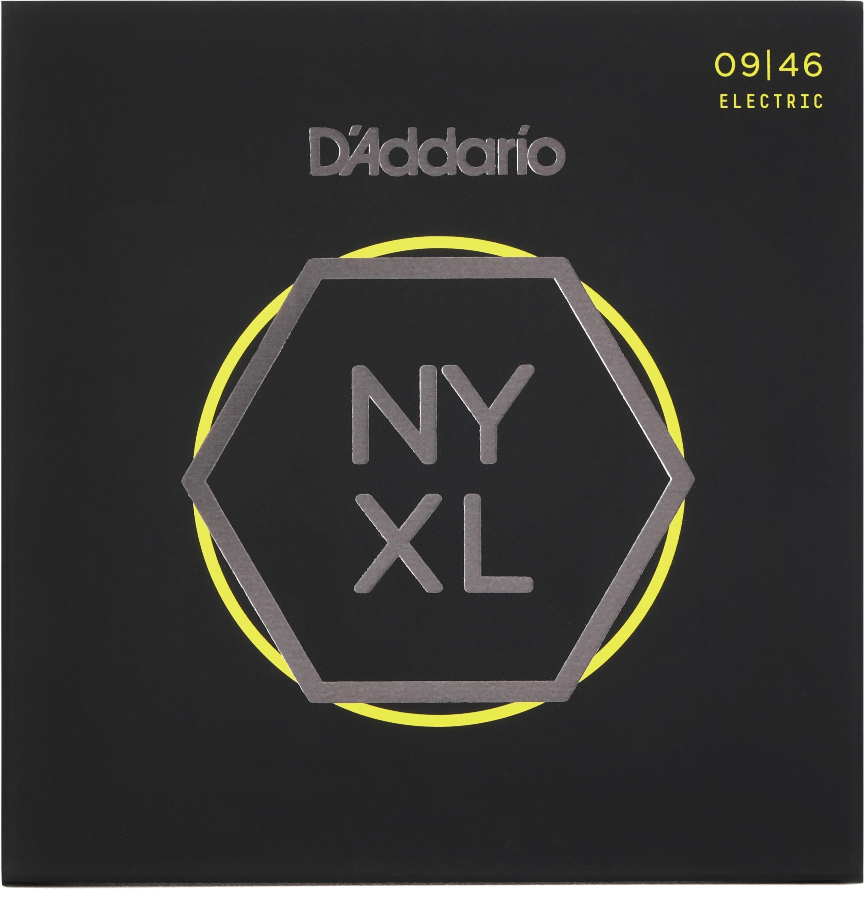 yo：シリアル10枚 D'Addario NYXL0946 NYXL Nickel Wound Electric Guitar Strings