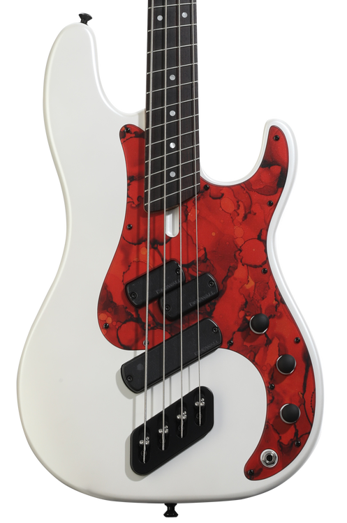 Dingwall Guitars SP1 Electric Bass - Matte Ducati Pearl White