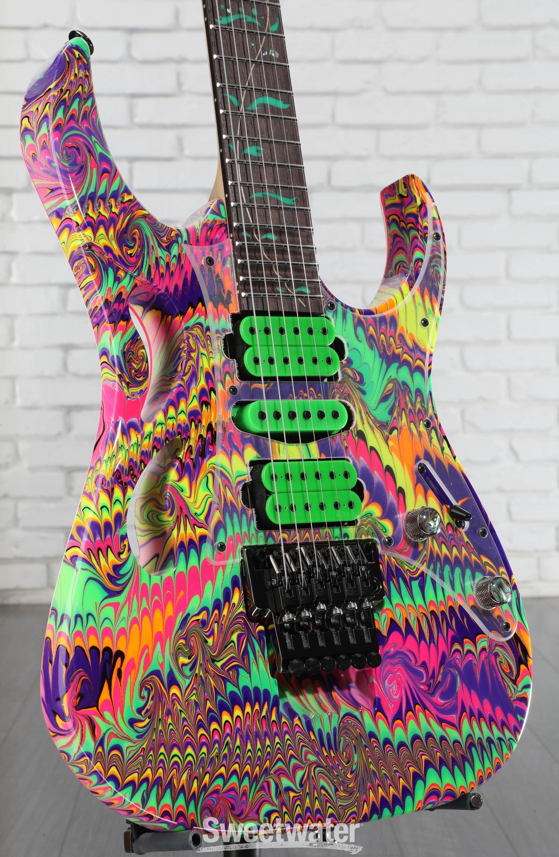 [美品] Ibanez Steve Vai Signature ７弦ギター Amazon | IBANEZ PREMIUM UV70P BK Steve Vai Signature Model 7