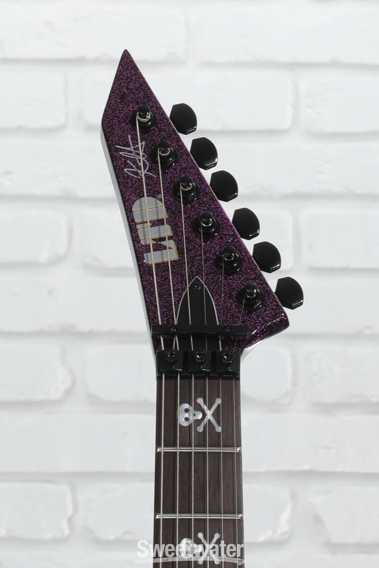 ESP LTD Kirk Hammett Signature KH-602 - Purple Sparkle