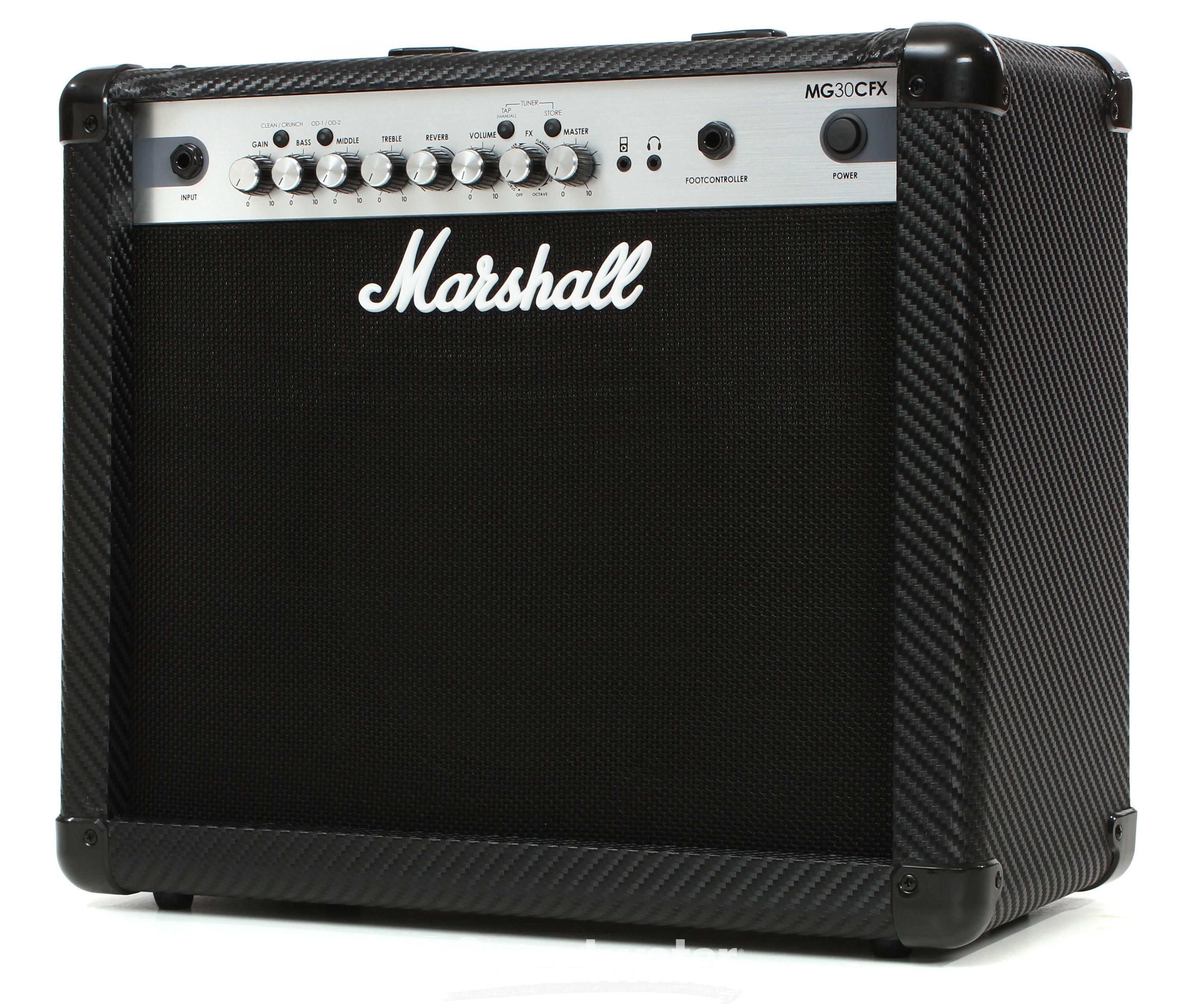 Marshall MG30CFX 30-watt 1x10 Combo Amp with Effects Reviews | Sweetwater